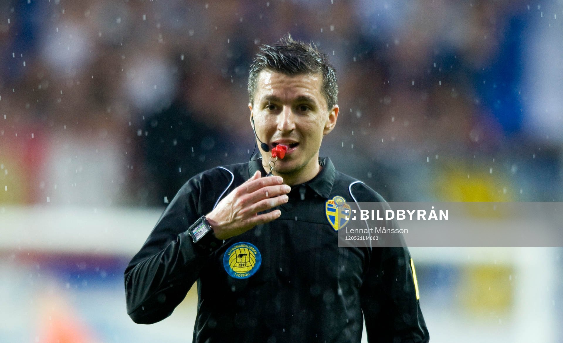 Bojan Pandzic fick hoppa in som huvuddomare (domare)