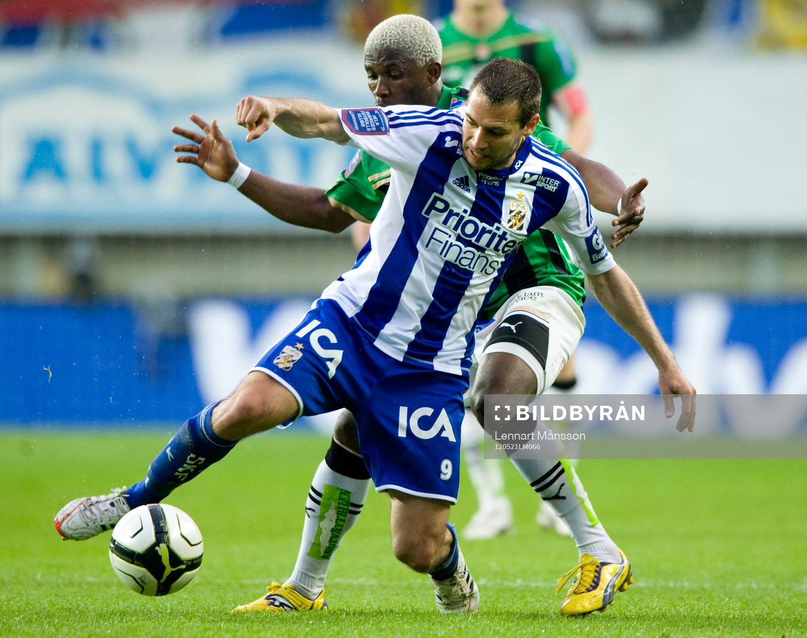 Stefan Selakovic, IFK Göteborg och Eric Bassombeng, Gais
