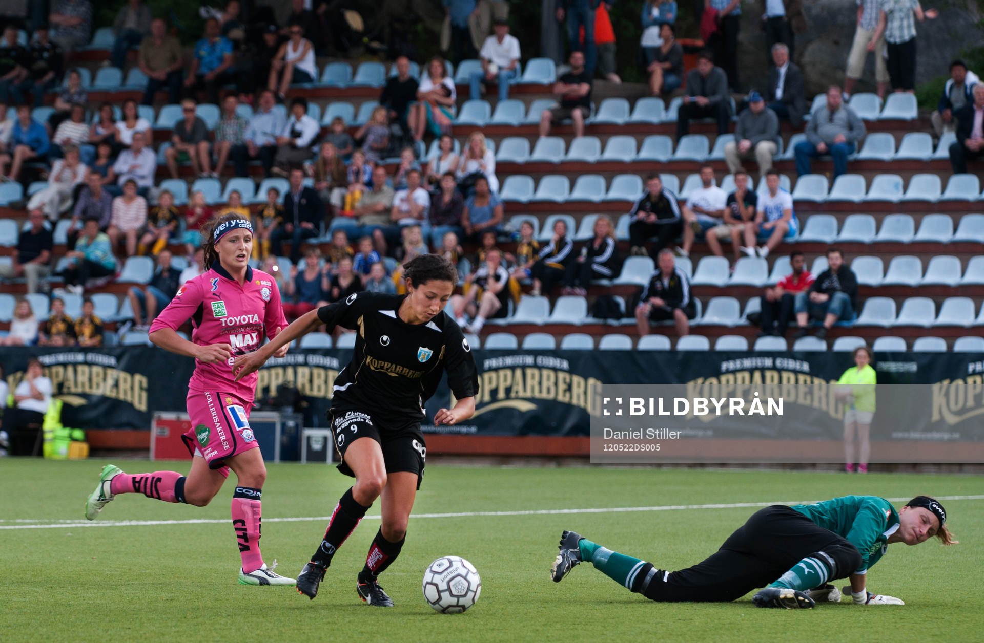 Fotboll, dam, Damallsvenskan, Kopparbergs /Göteborg -