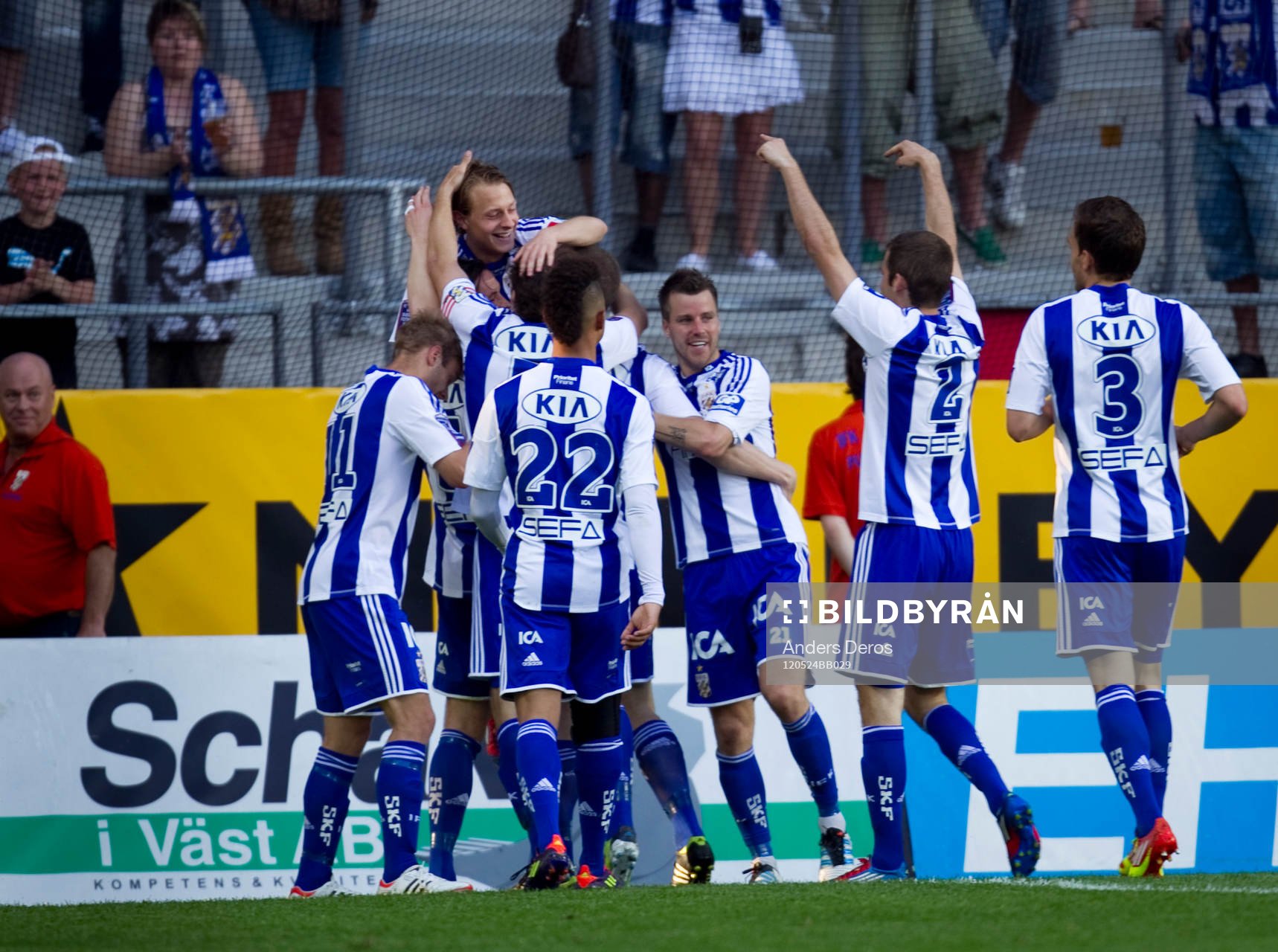 Joel Allansson, Göteborg gör 1-0