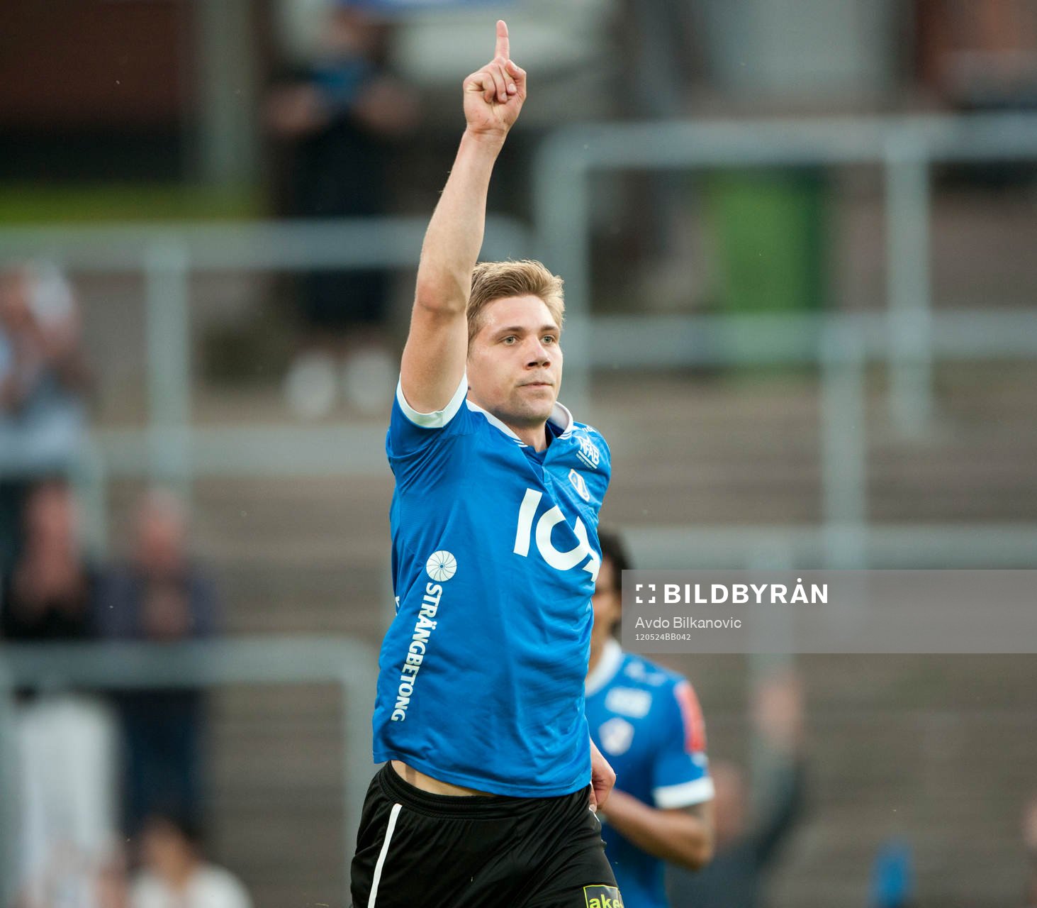  Mikael Boman, jubel, Halmstad
