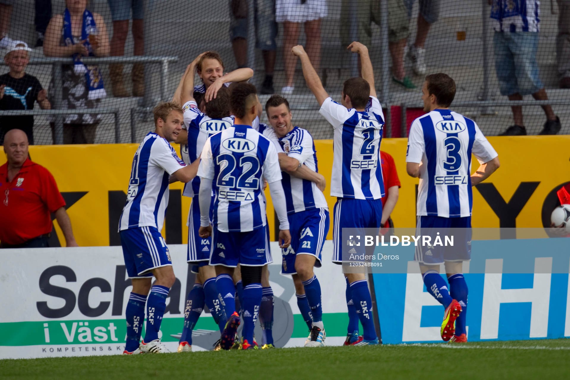 Joel Allansson, Göteborg gör 1-0
