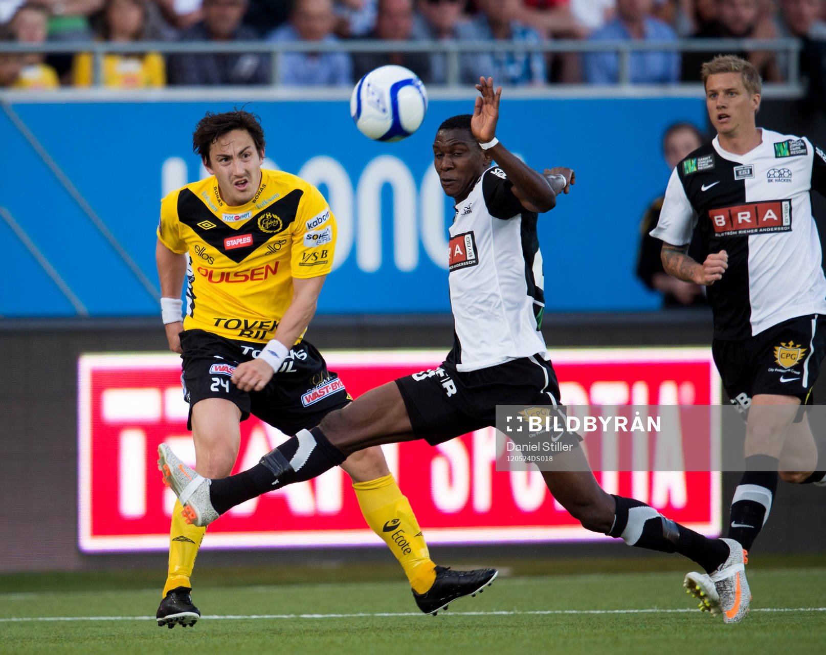 Stefan Ishizaki, Elfsborg. Dominic Chatto, Andreas Drugge,