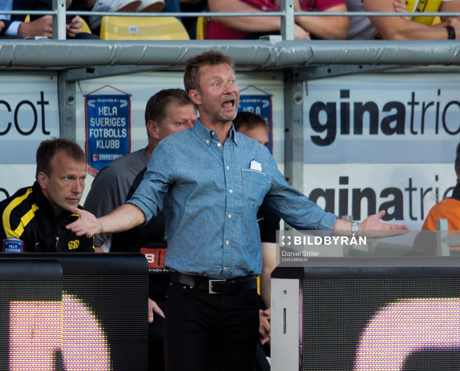 Peter Gerhardsson, tränare Häcken