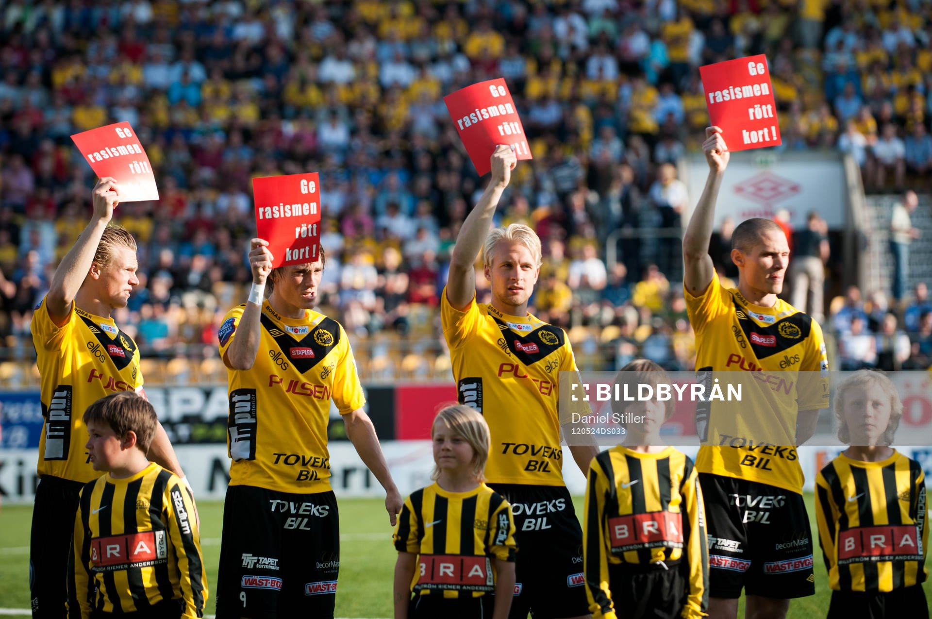 Elfsborg ger rasismen rött kort