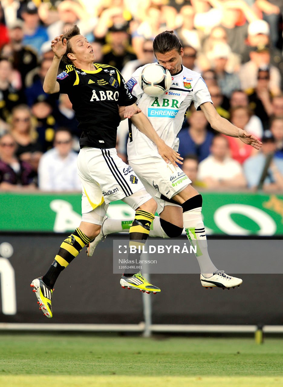 Viktor Lundberg, AIK och Erik Johansson, GAIS