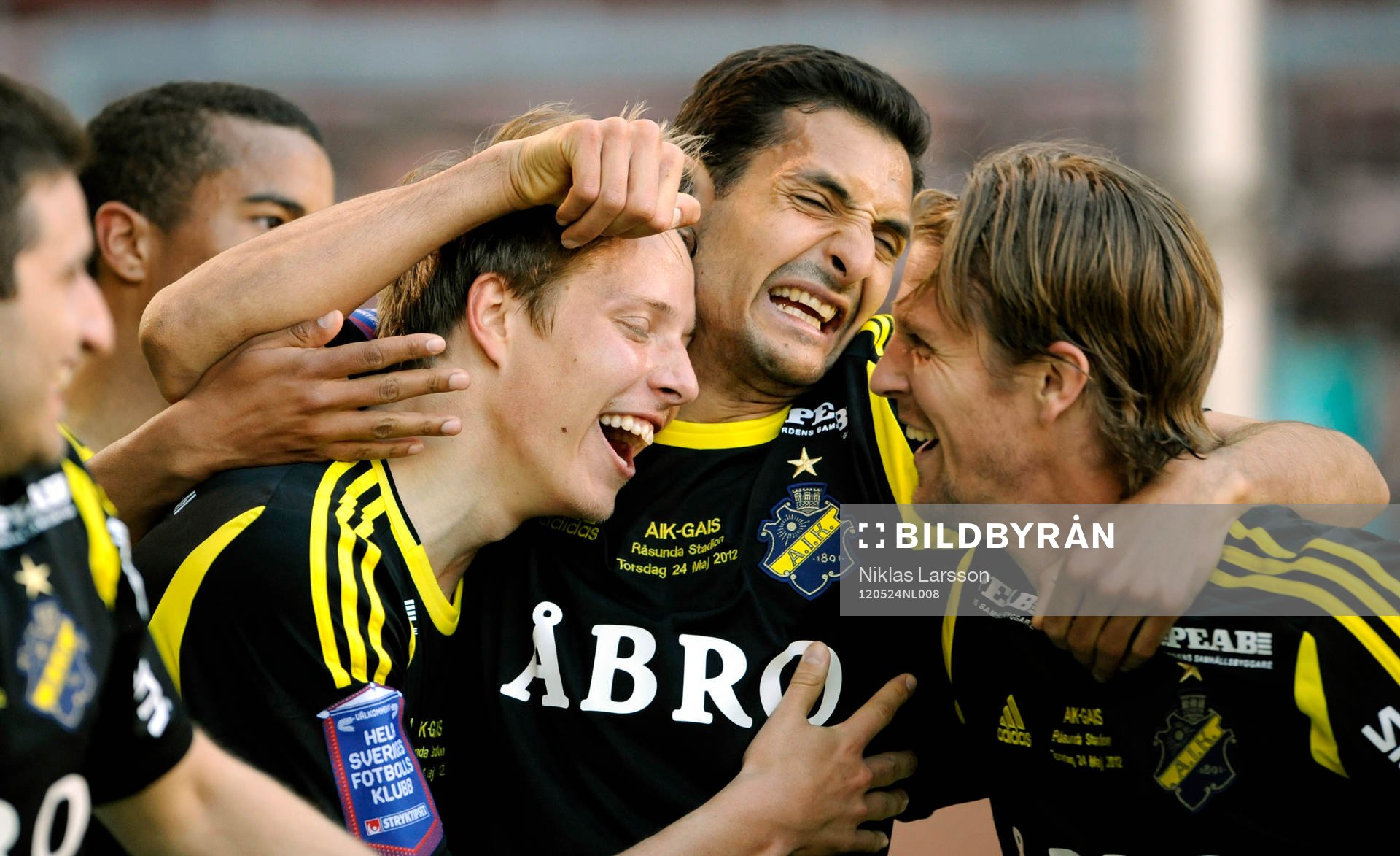 Viktor Lundberg, AIK jubel