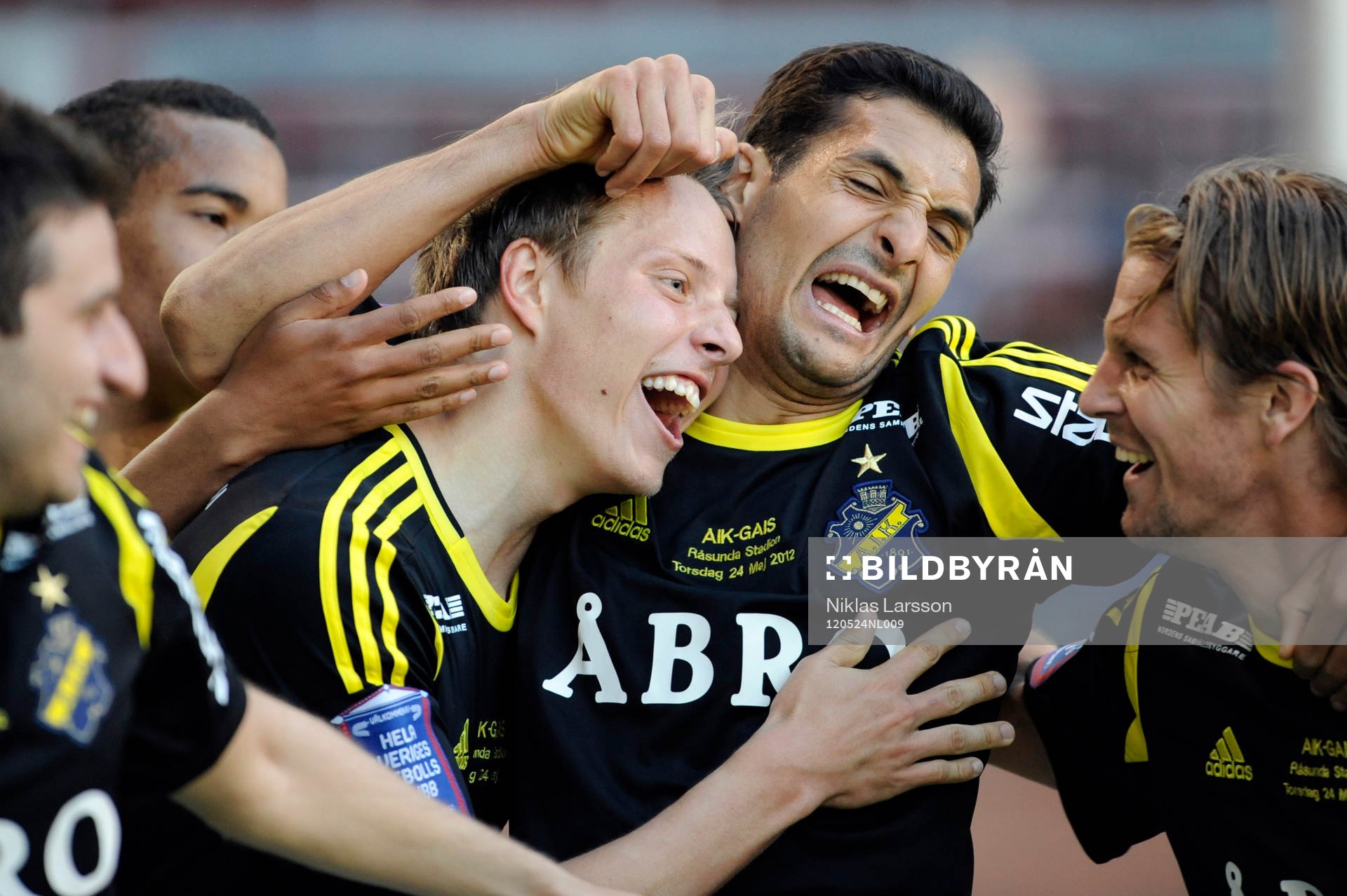 Viktor Lundberg, AIK jubel