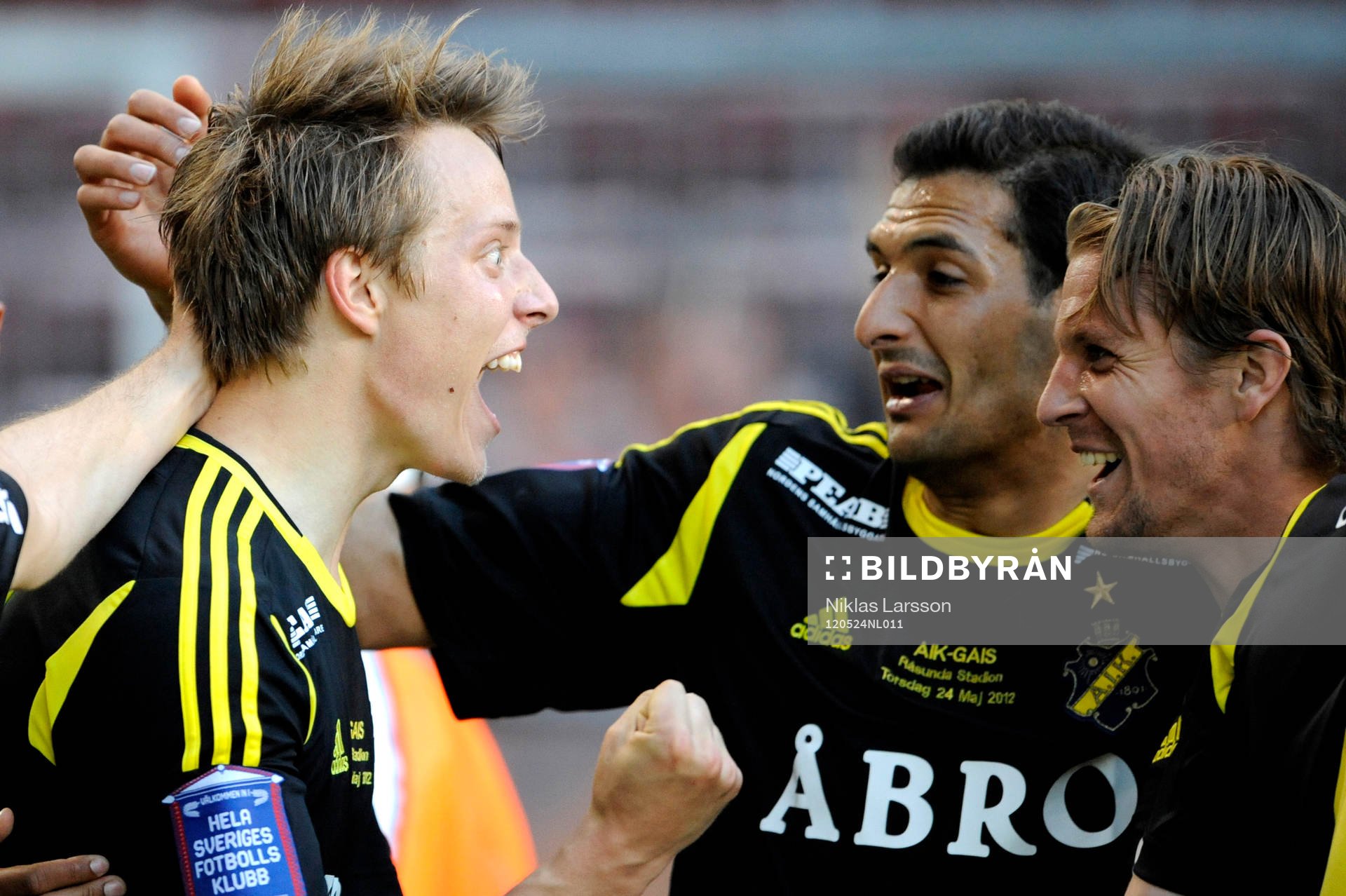 Viktor Lundberg, AIK jubel