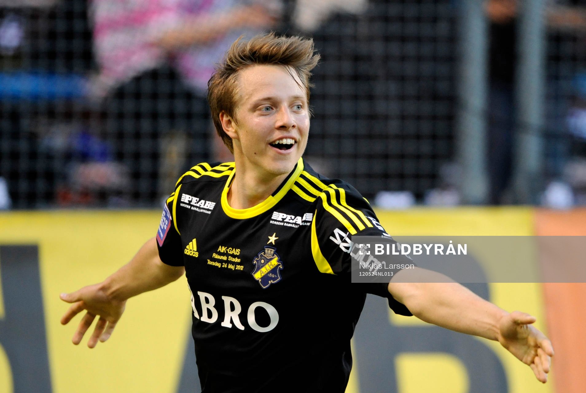 Viktor Lundberg, AIK jubel