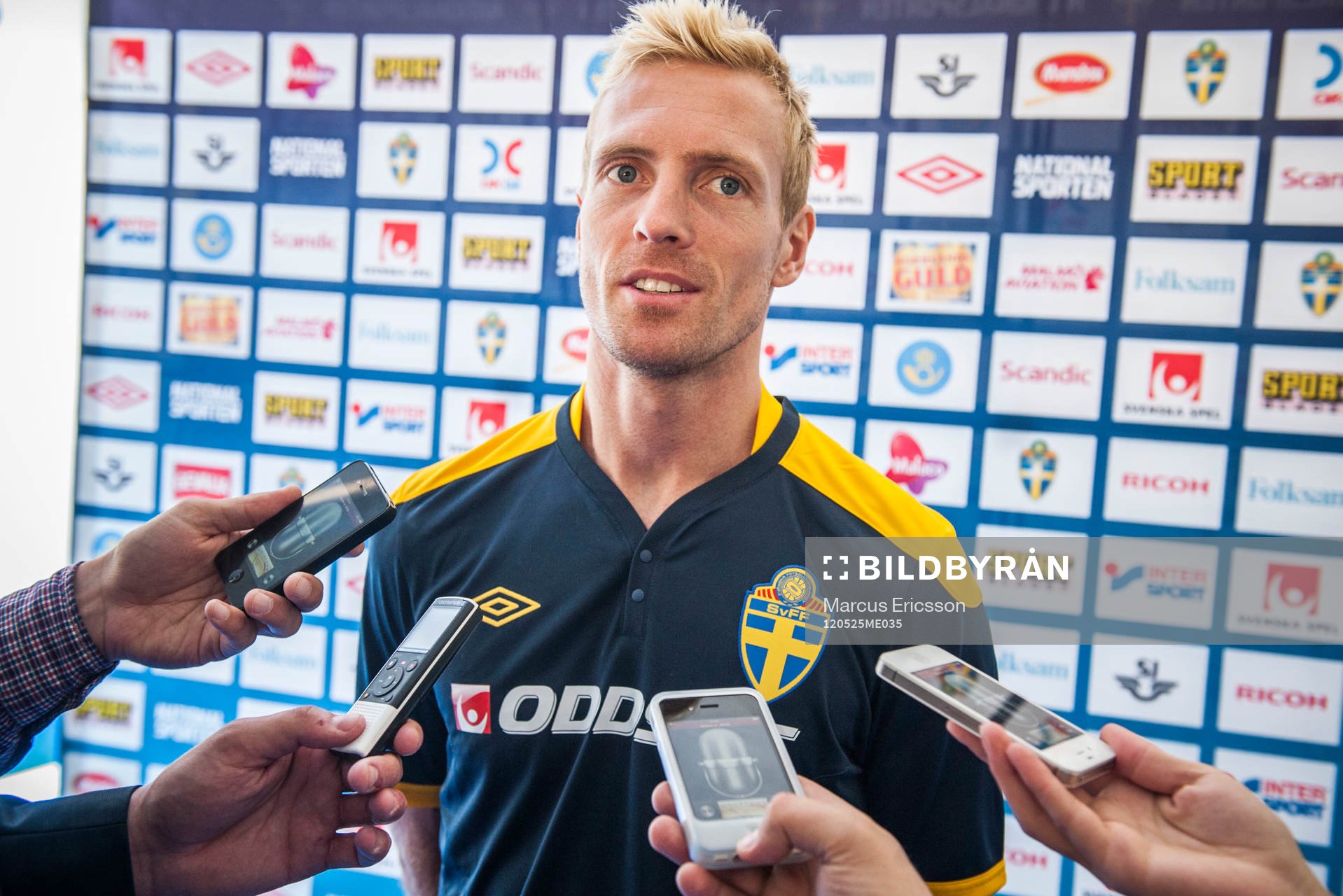  Sverige samlas i Visby inför EM. Christian Wilhelmsson
