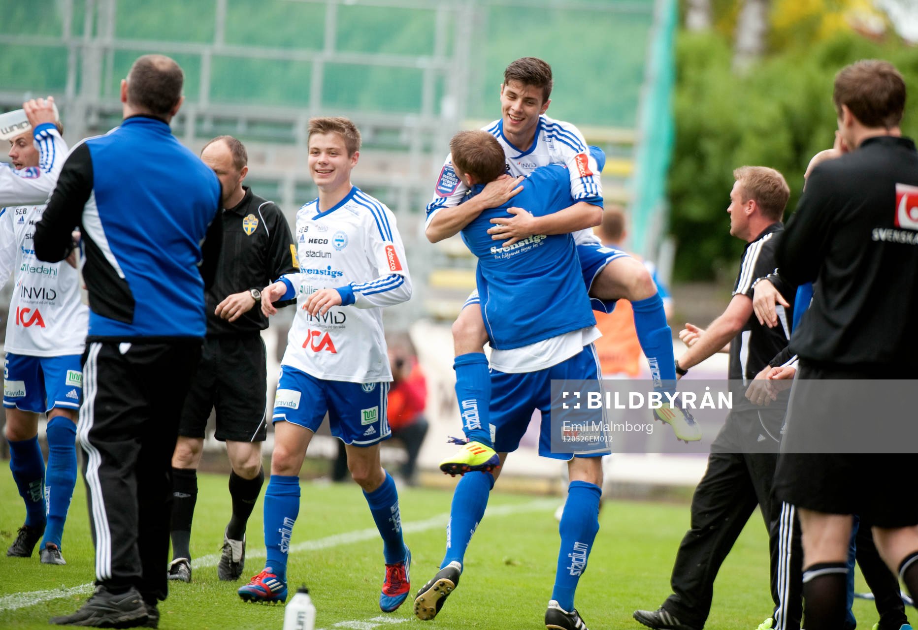 Behar Ferizi, Värnamo. 1-1. Jubel