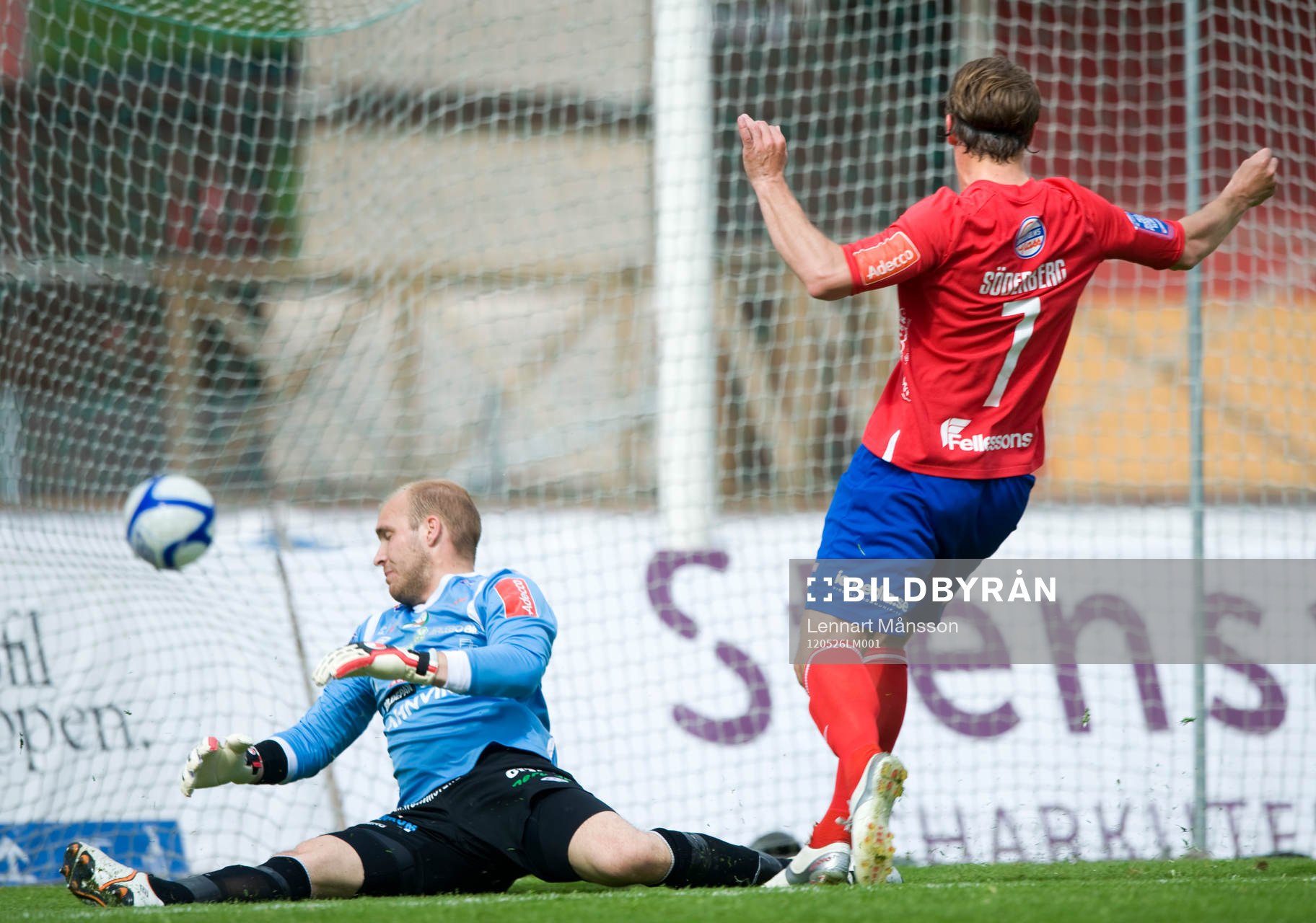 1-0 Freddy Söderberg, Öster