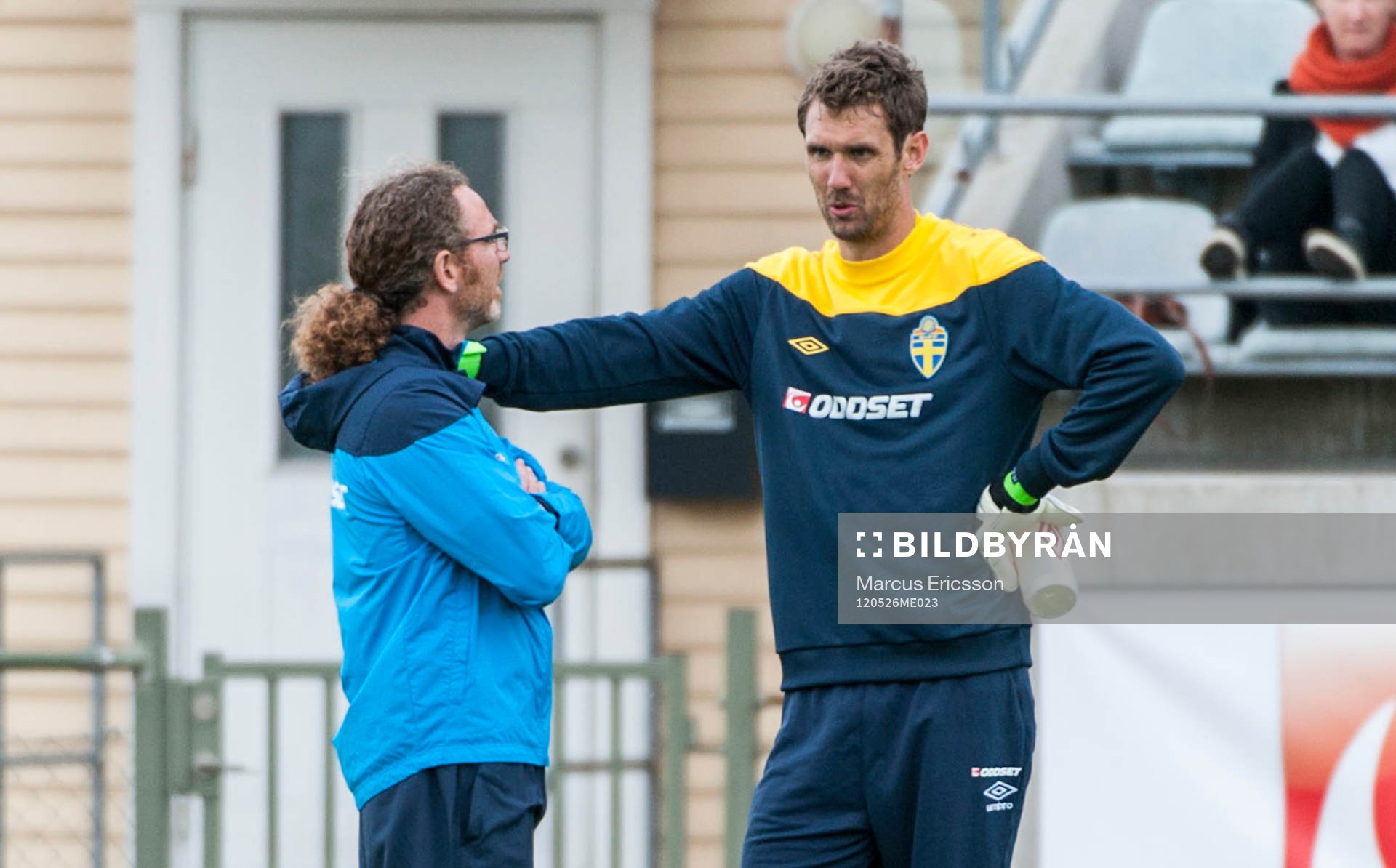 Sverige tränar i Visby