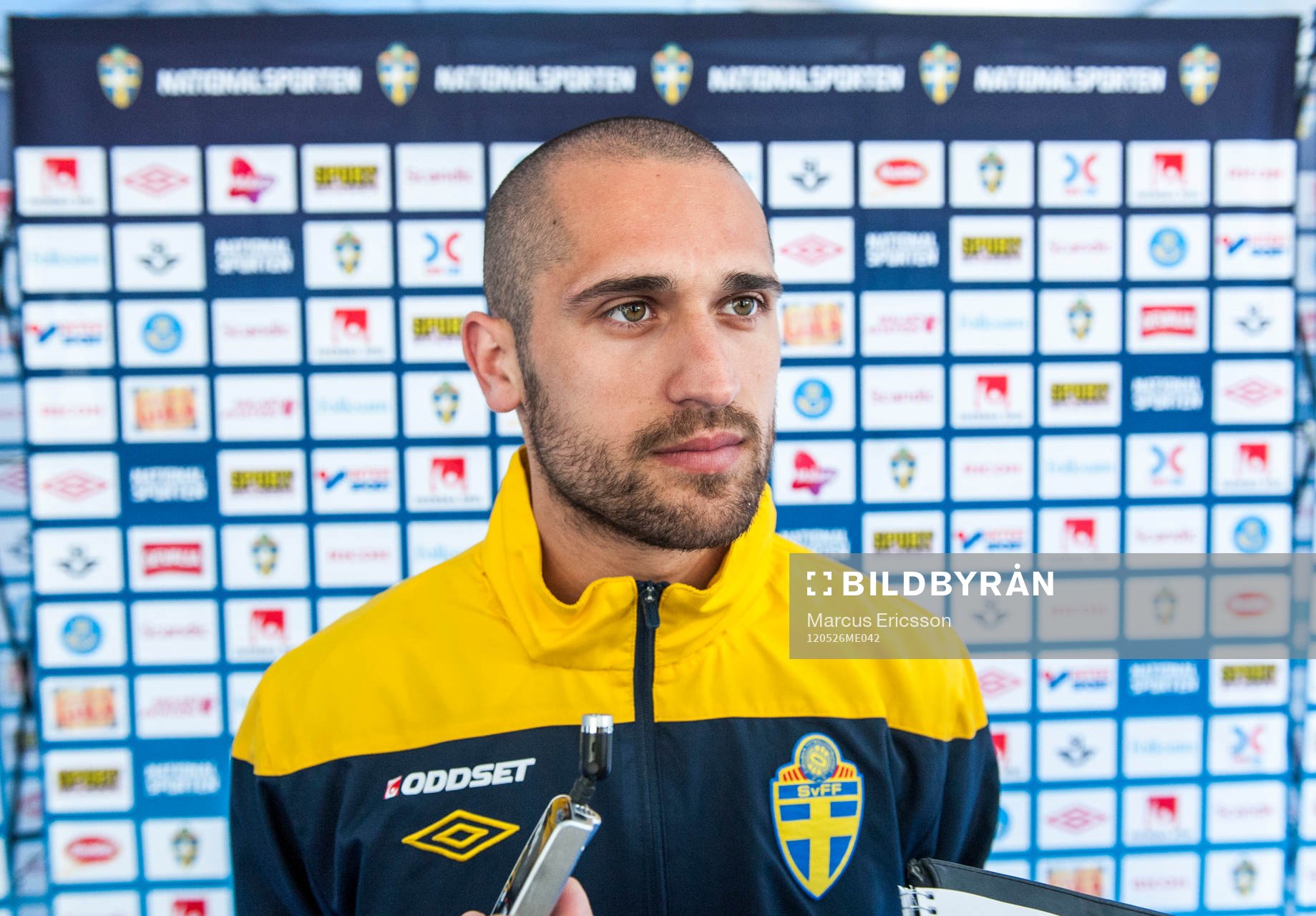 Sverige tränar i Visby