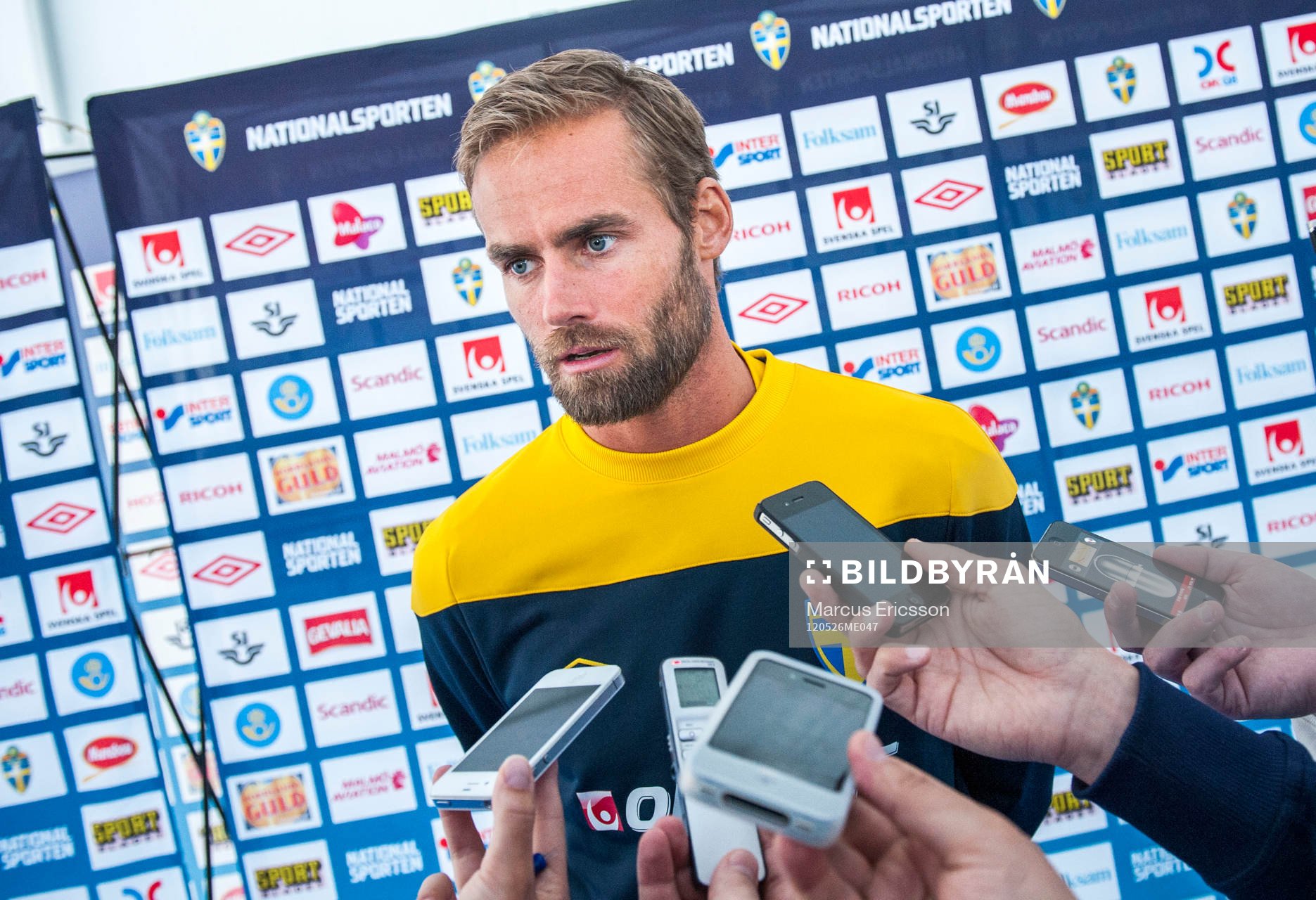 Sverige tränar i Visby
