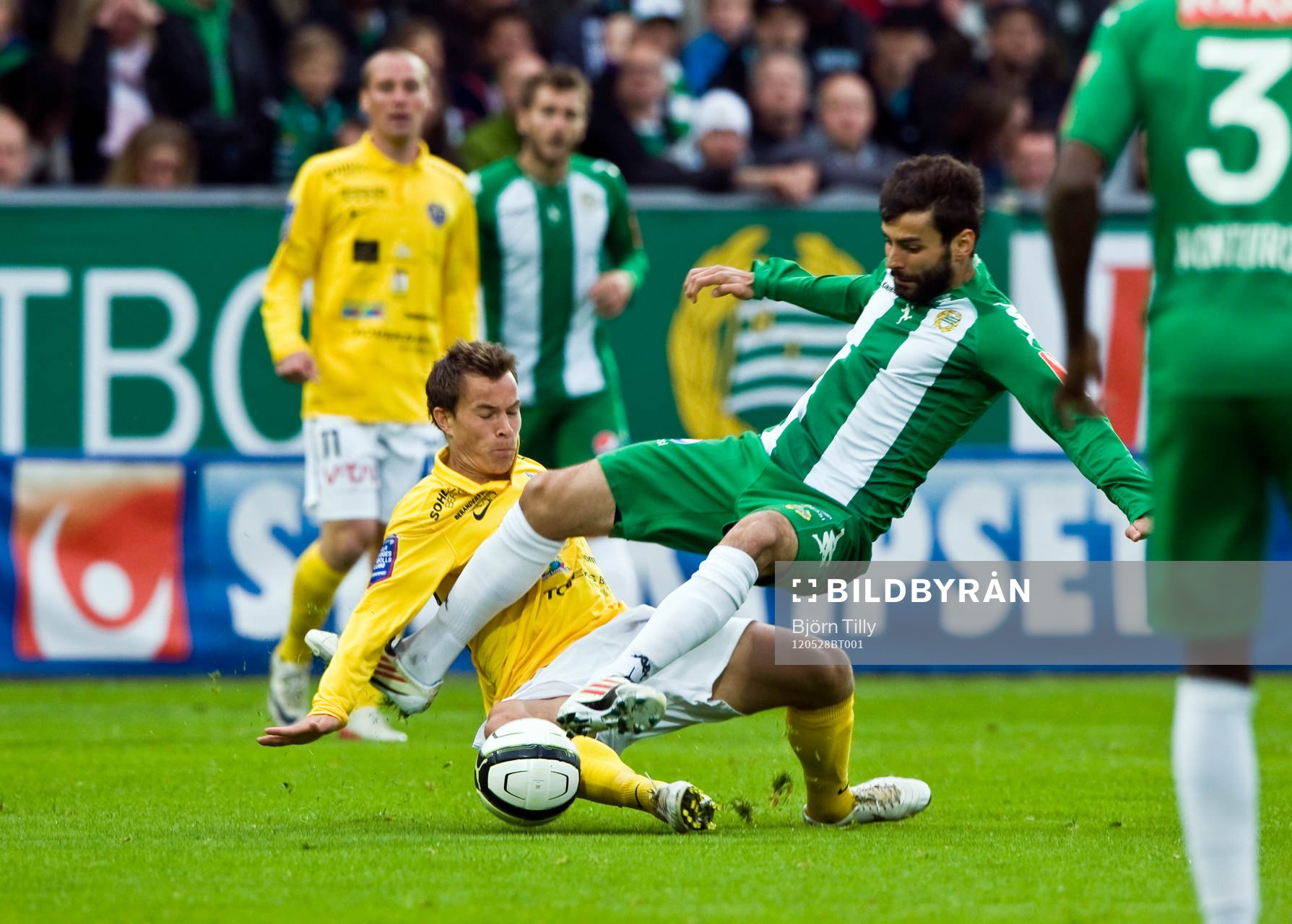 Anton Wede, Falkenberg och Adis Husidic, Hammarby
