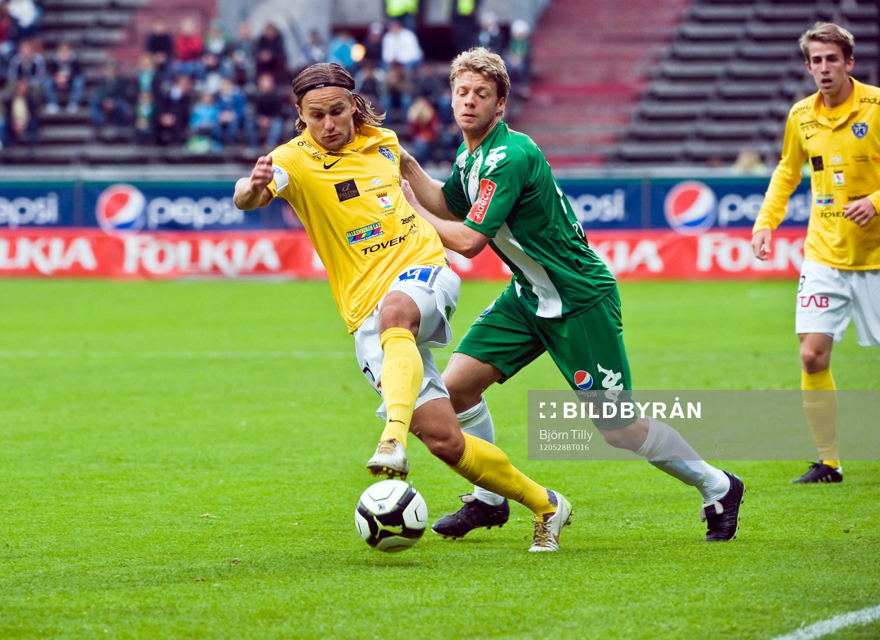 Johannes Vall, Falkenberg och Mikael Rynell, Hammarby