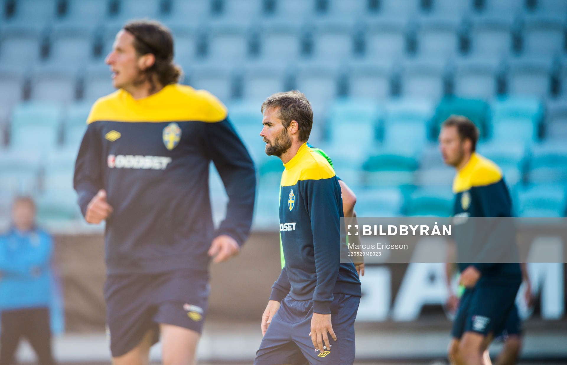 Backlinjen, Jonas Olsson, Olof Mellberg och Andreas
