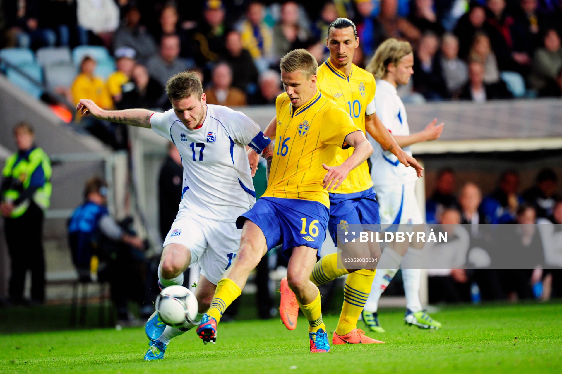 Pontus Wernbloom, Sverige och Aron Gunnarsson, ISland