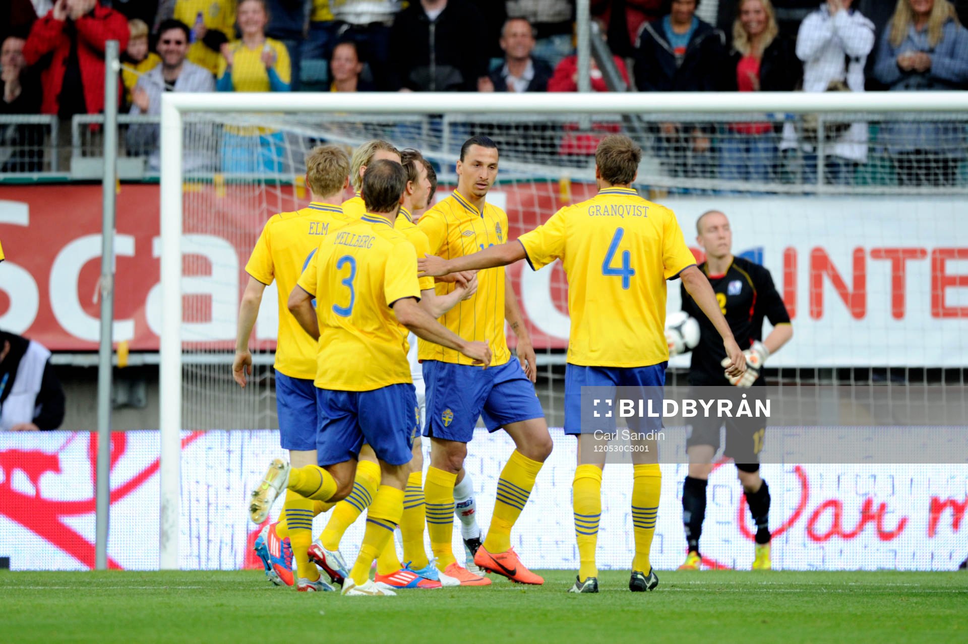 Zlatan Ibrahimovic, Sverige gör 1-0