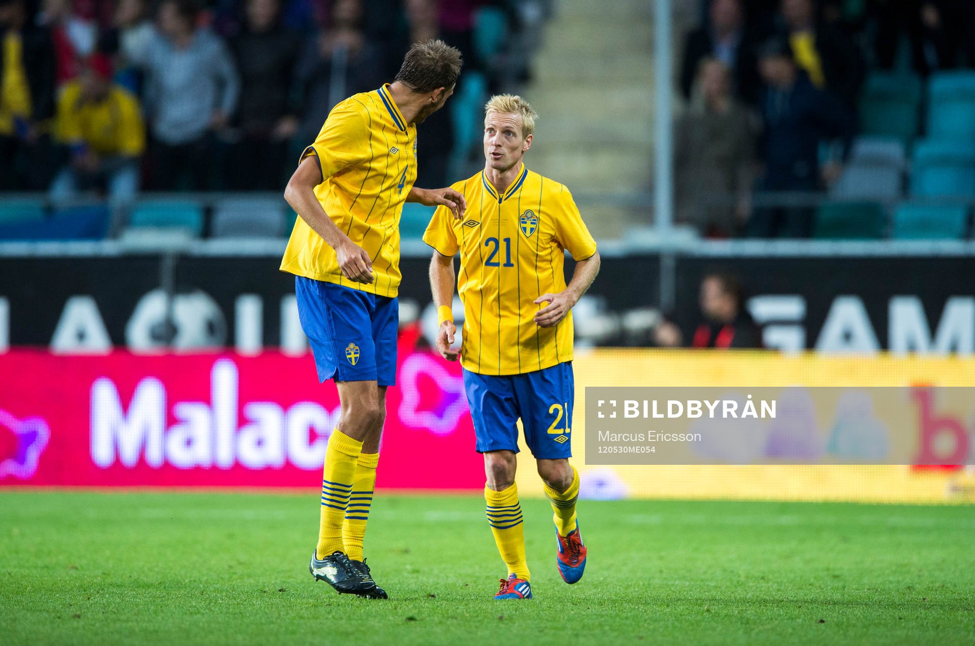 Andreas Granqvist och Christian Wilhelmsson, Sverige