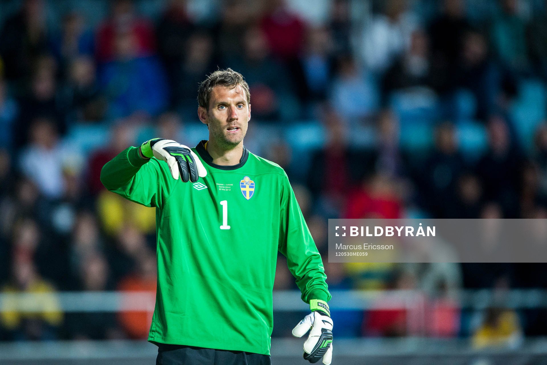 Andreas Isaksson, målvakt, Sverige