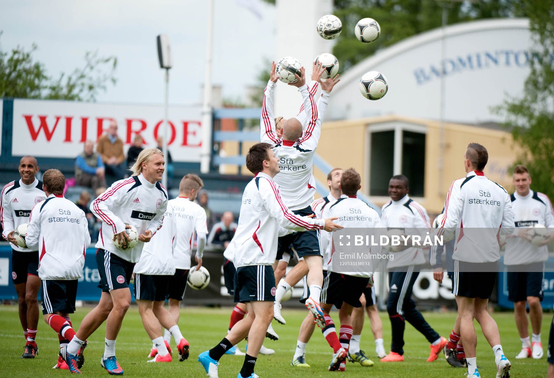 Fotboll, Danmark, träning