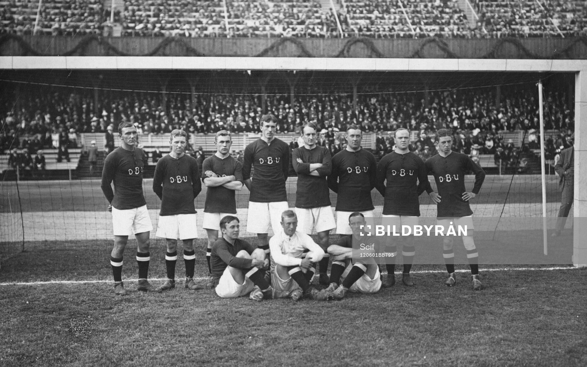 Olympiska spelen i Stockholm 1912 officiella. Danmarks