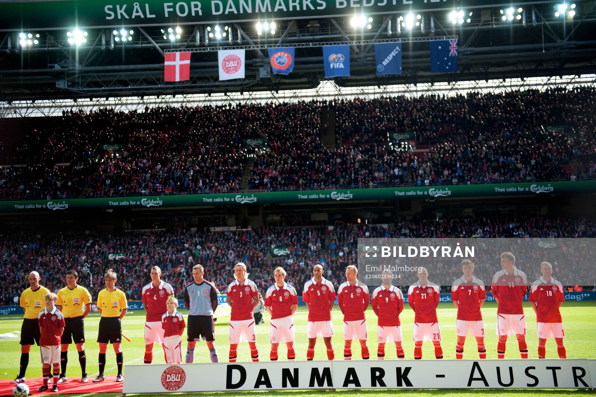 Danmark, lineup