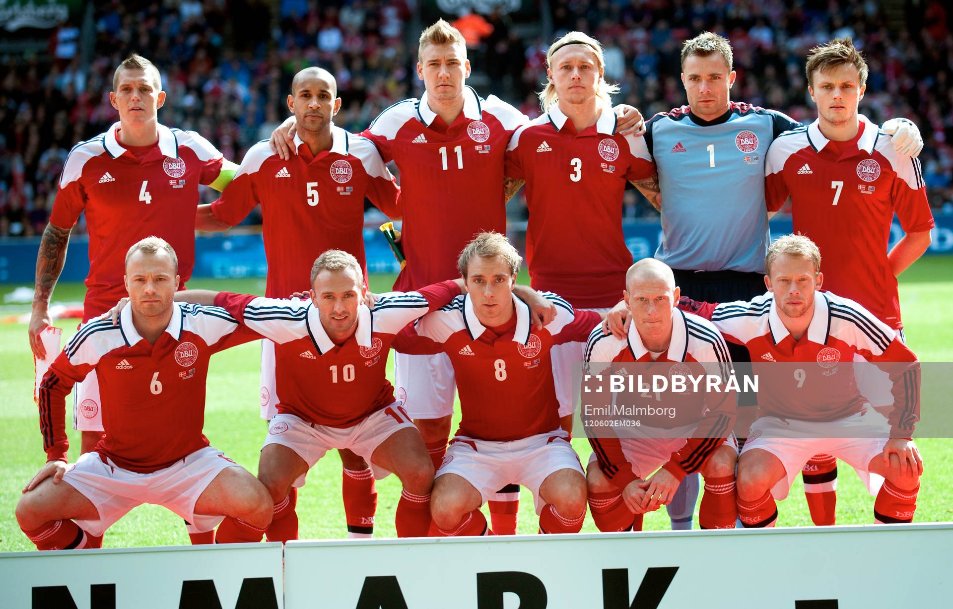 Danmark, lineup