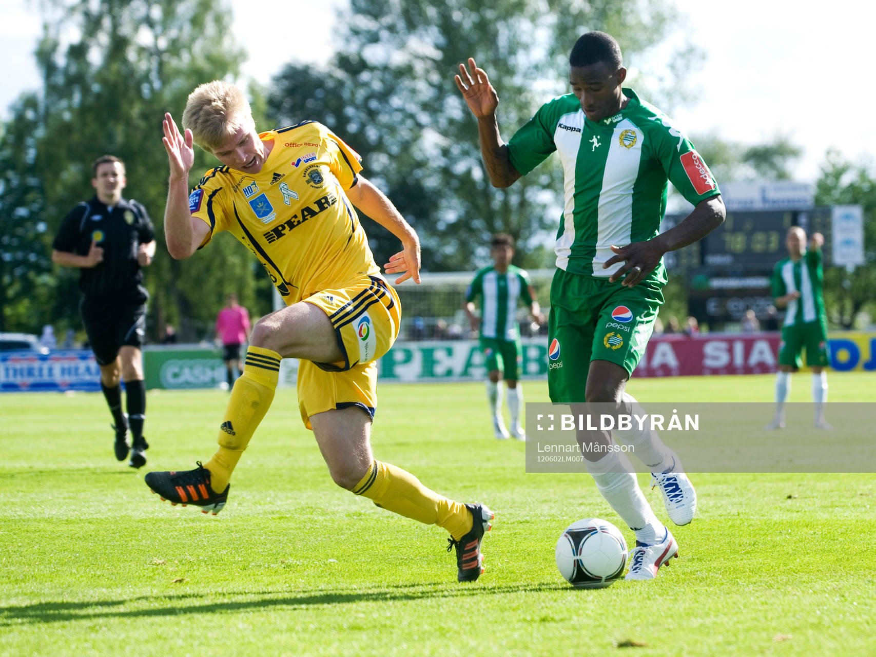 Robin Nilsson, Ängelholm och Jose Monteiro, Hammarby