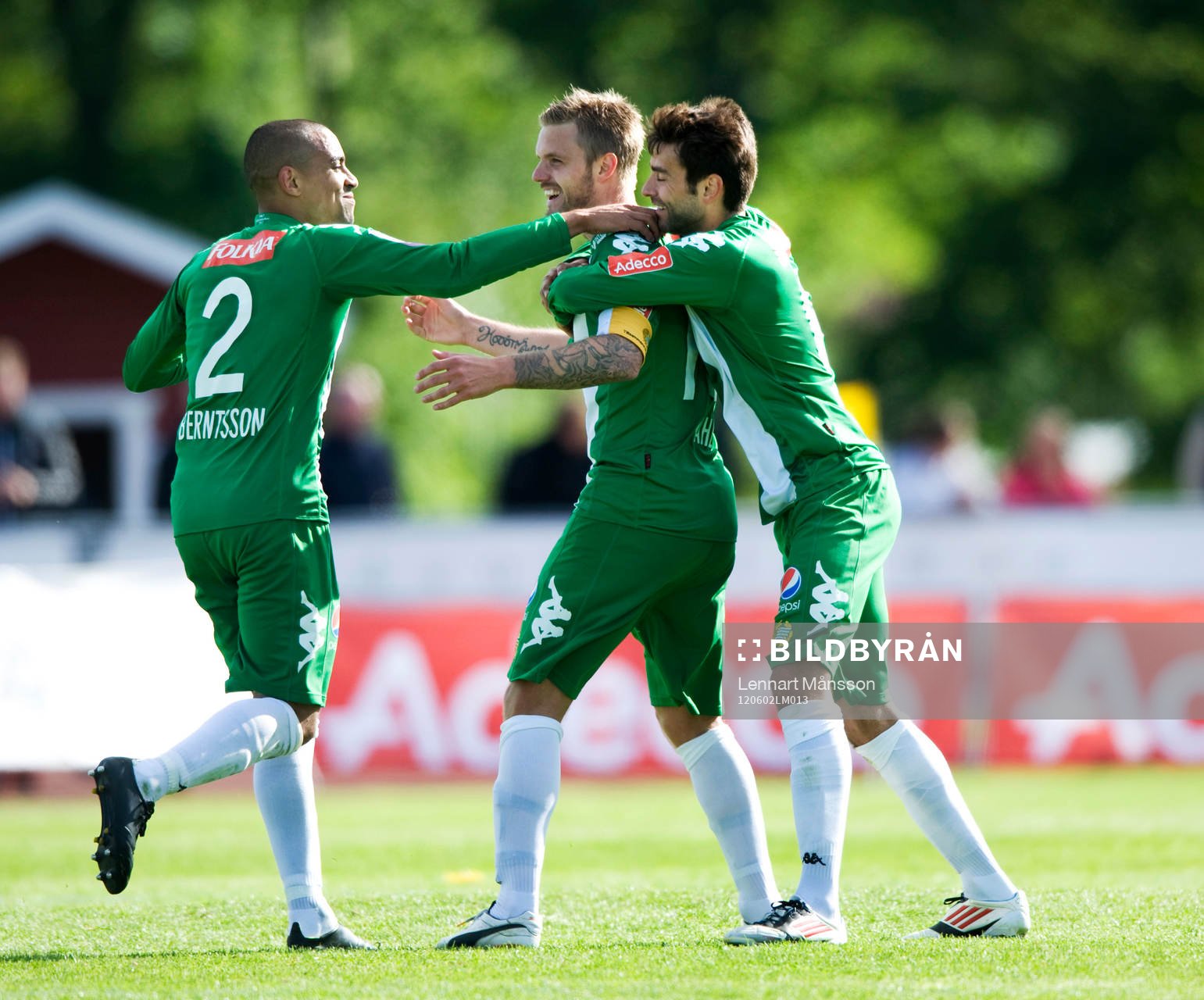 1-1 Andreas Dahl, Hammarby, jubel