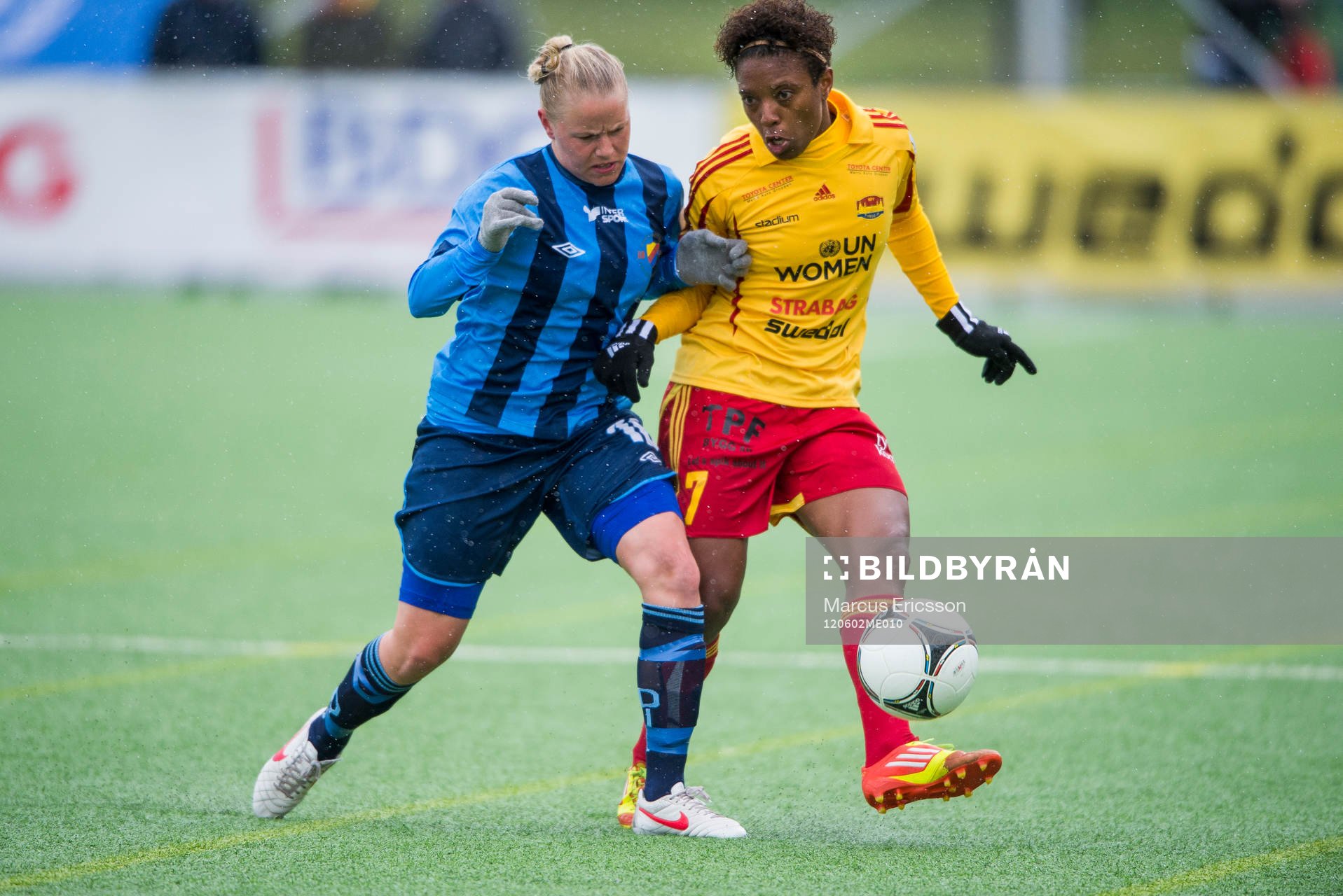 Sofia Nilsson, Djurgården och Elaine Moura, Tyresö