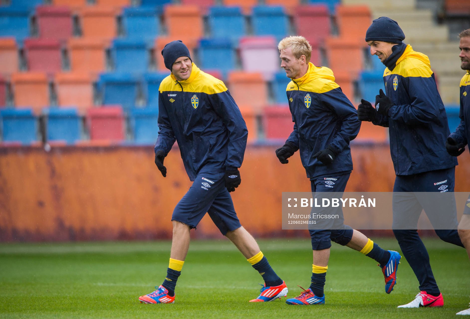 Ola Toivonen, Christian Wilhelmsson och Zlatan Ibrahimovic