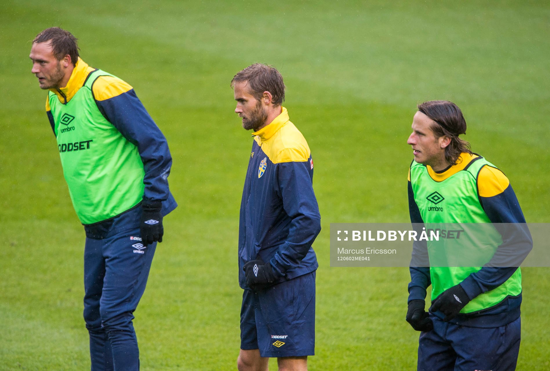Andreas Granqvist, Olof Mellberg och Jonas Olsson