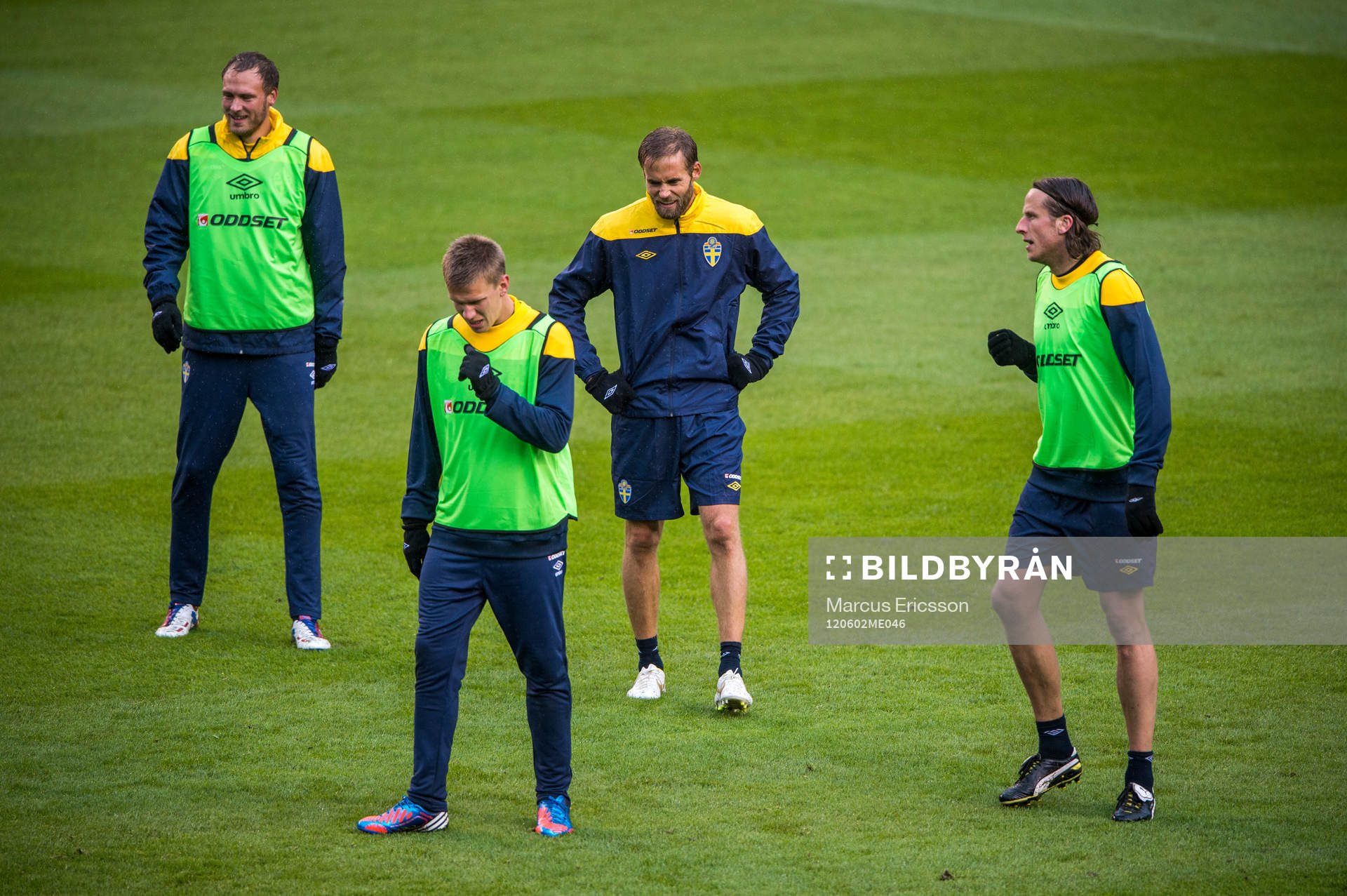 Andreas Granqvist, Pontus Wernbloom, Olof Mellberg och