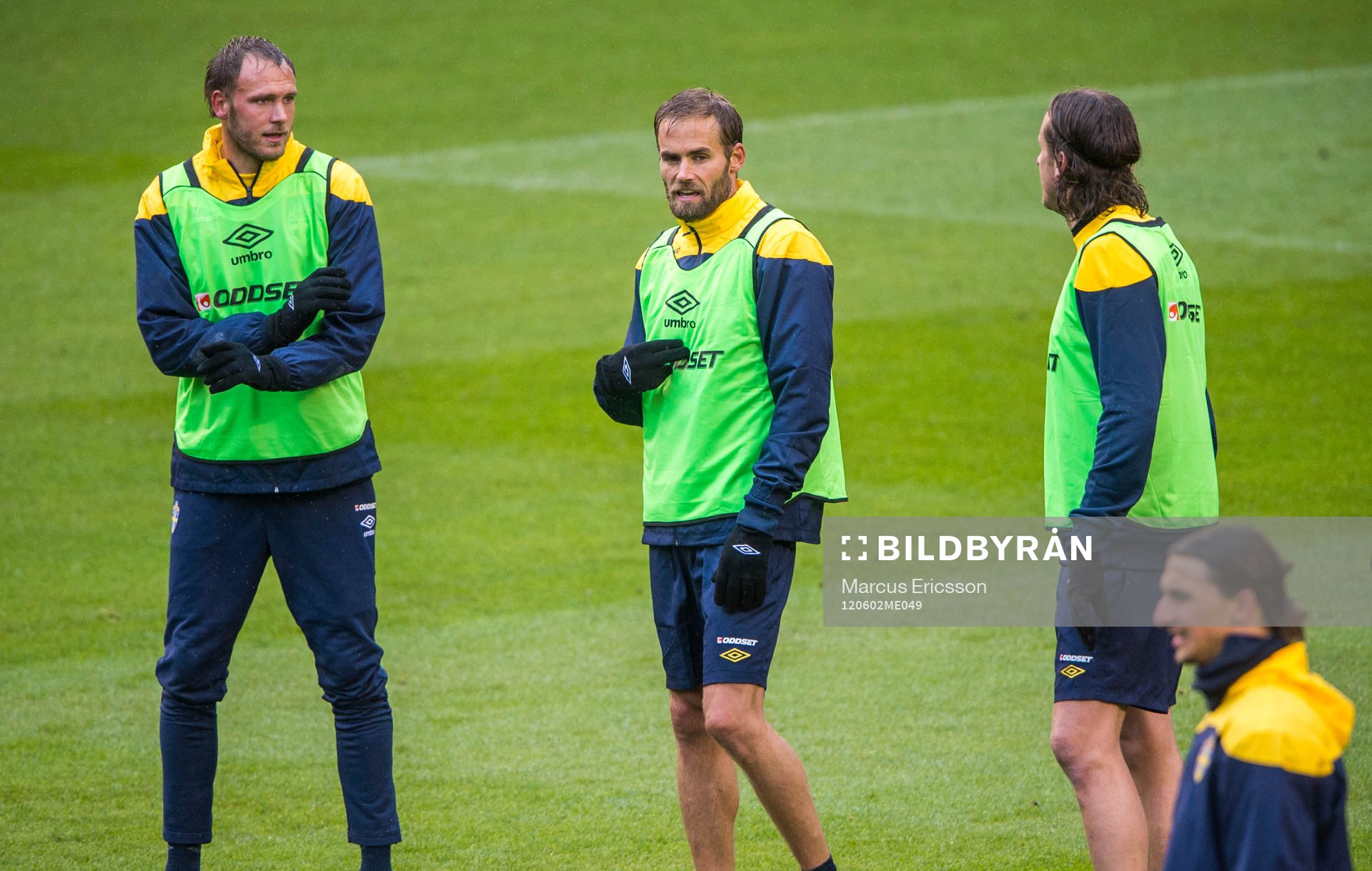 Andreas Granqvist, Olof Mellberg och Jonas Olsson