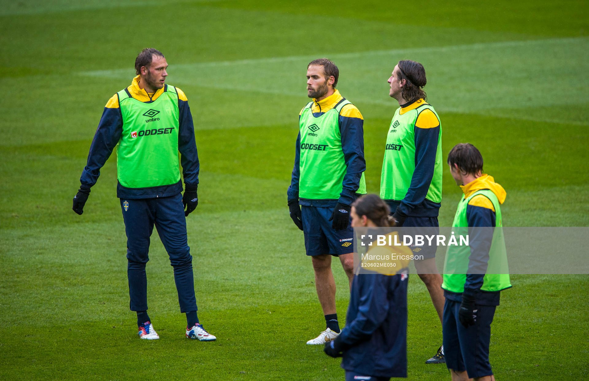 Andreas Granqvist, Olof Mellberg och Jonas Olsson