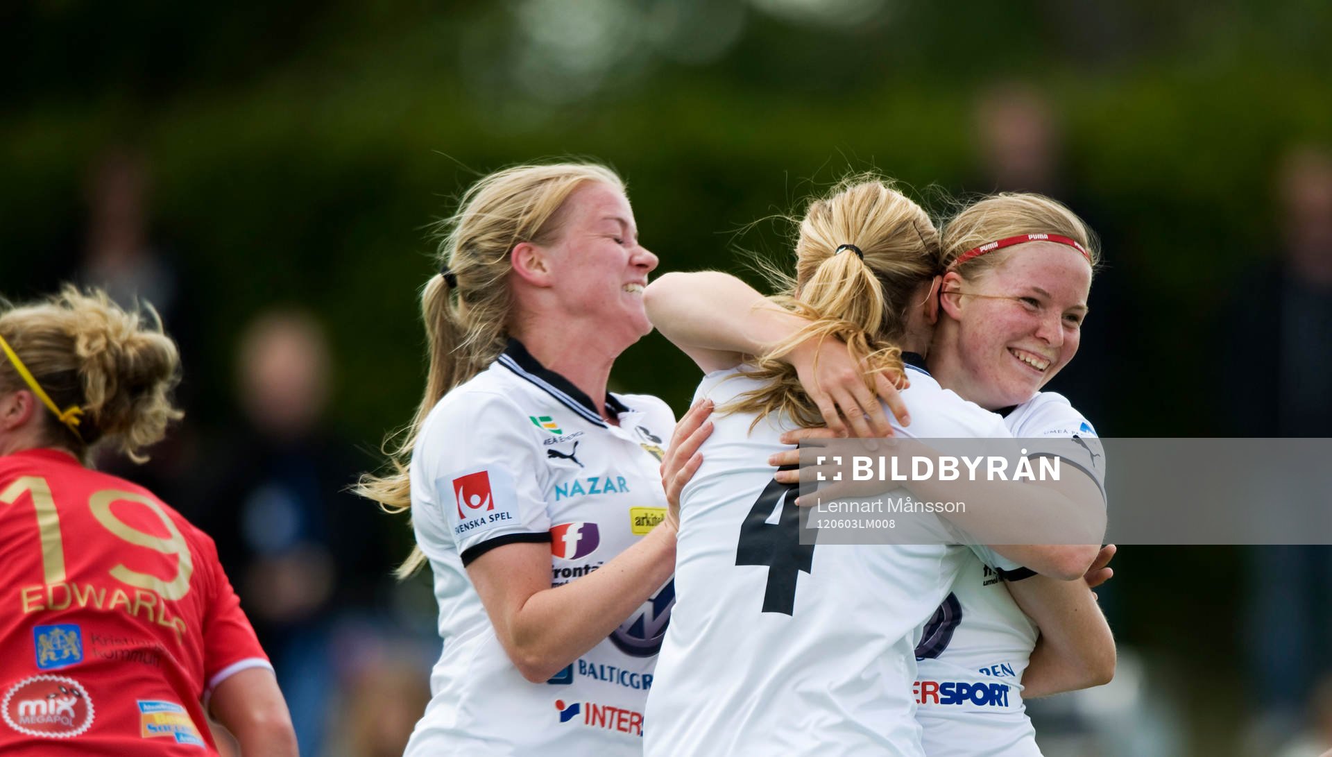  0-1 Linda Mohlin, Umeå, jubel.