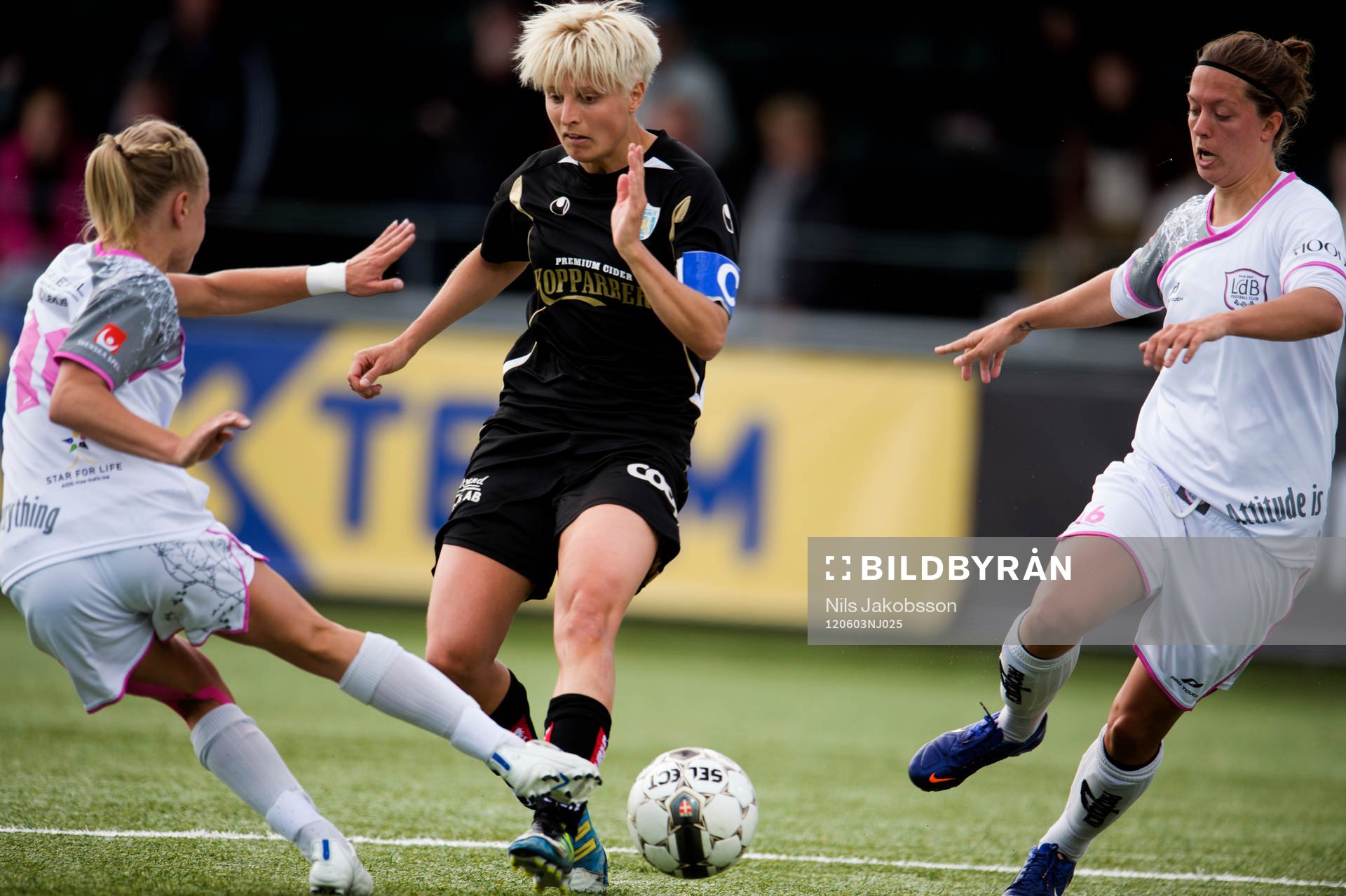 Sarah Storck, Lina Nilsson, LDB Malmö, Lisa Ek, Göteborg