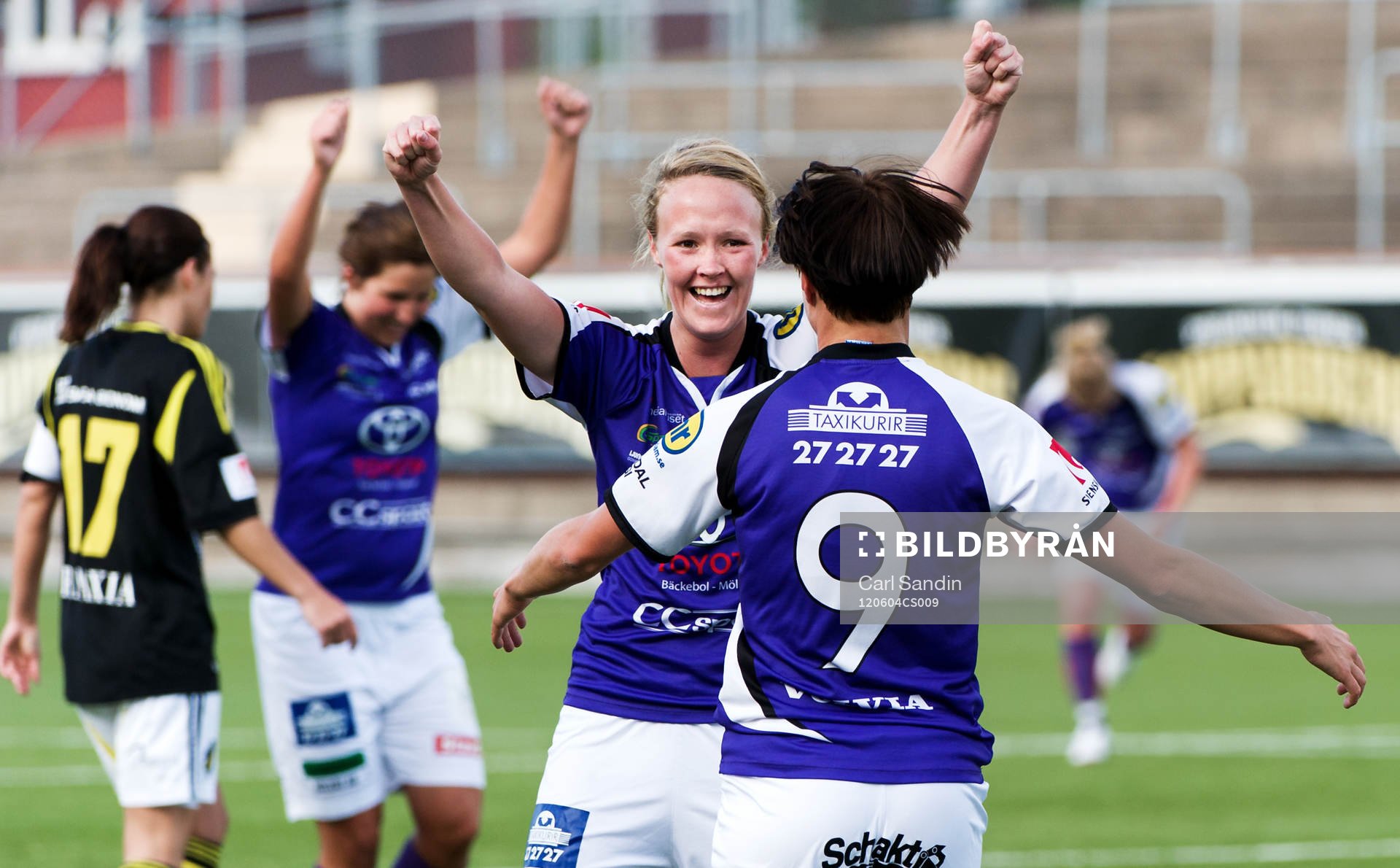 Sofia Skog, Amelie Rydbäck, Jitex, jubel, 1-0