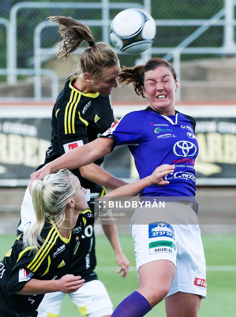 Elin Carlsson, Jitex, nickduell med AIK-spelare