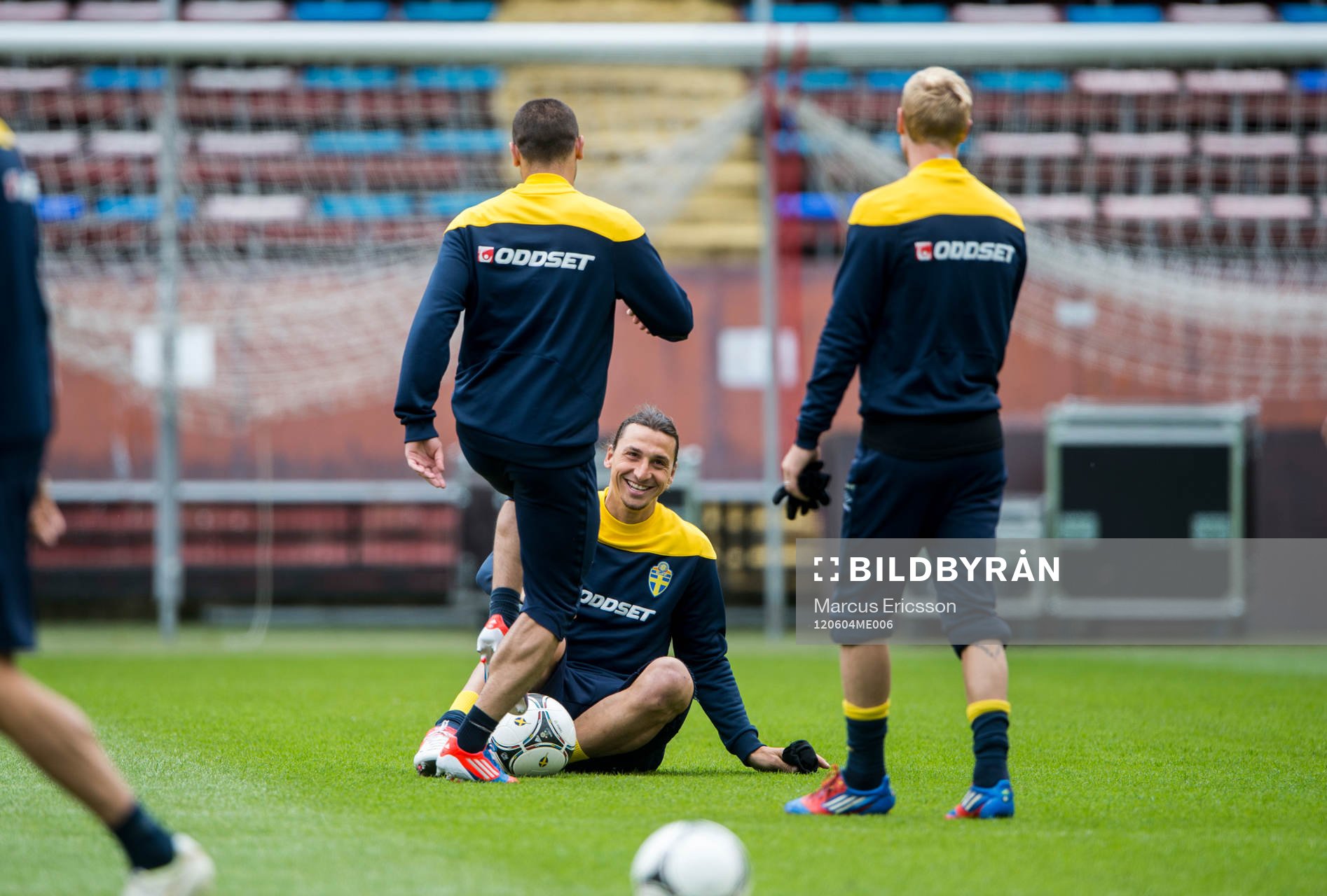 Zlatan Ibrahimovic skojar runt