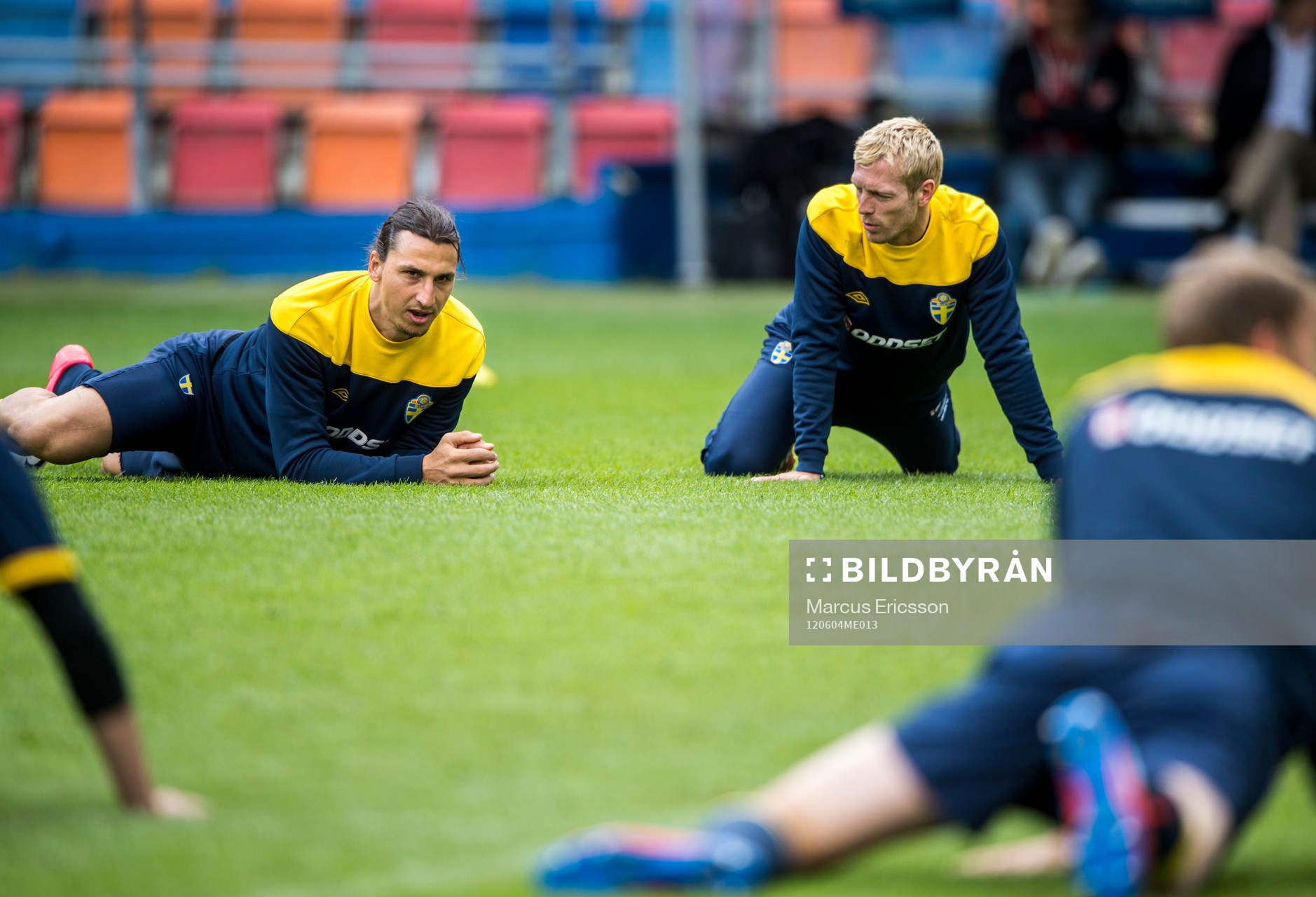 Zlatan Ibrahimovic och Christian Wilhelmsson
