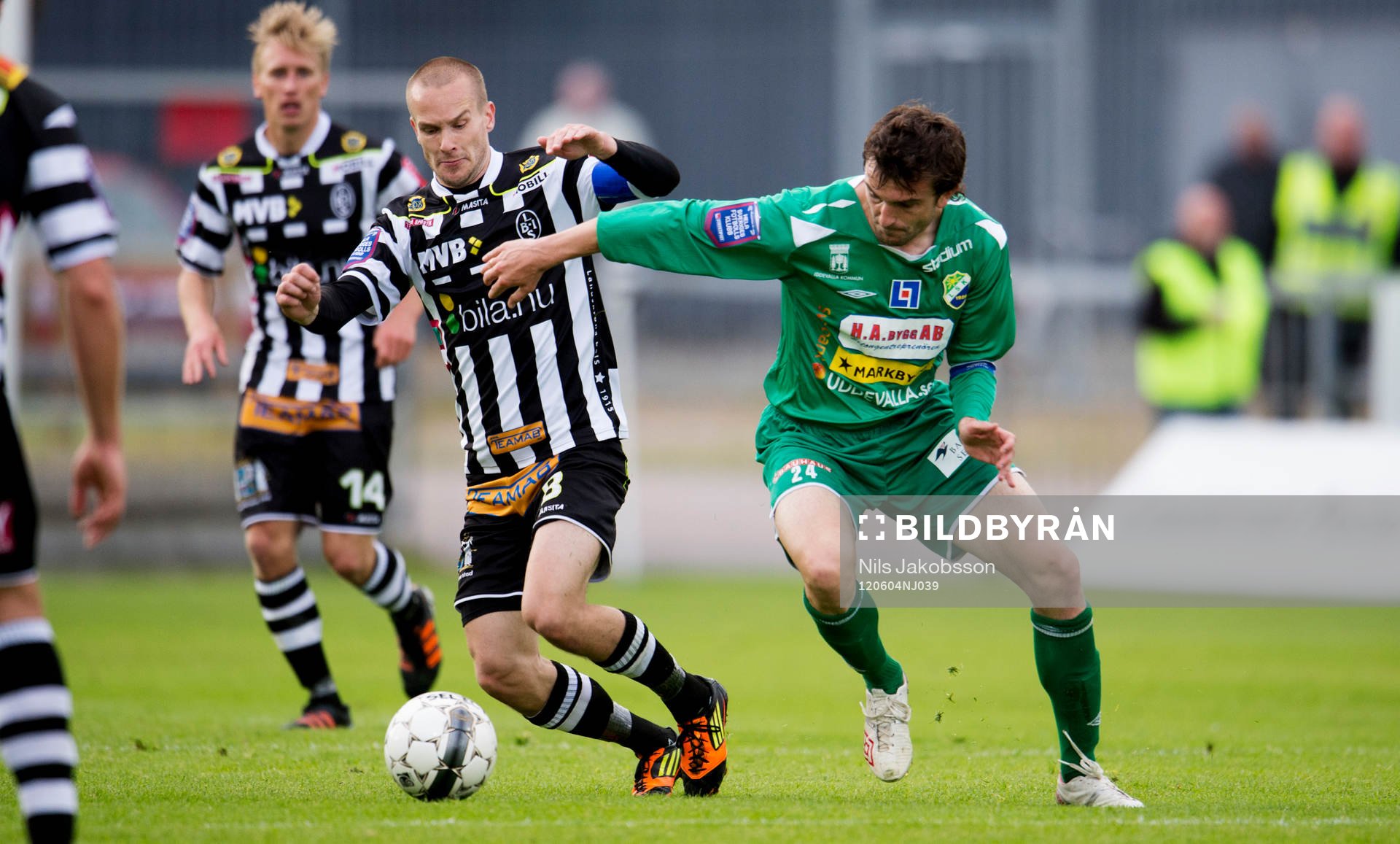  Fredrik Svanbäck, Landskrona, Aleksandar Kitic, Ljungskile.