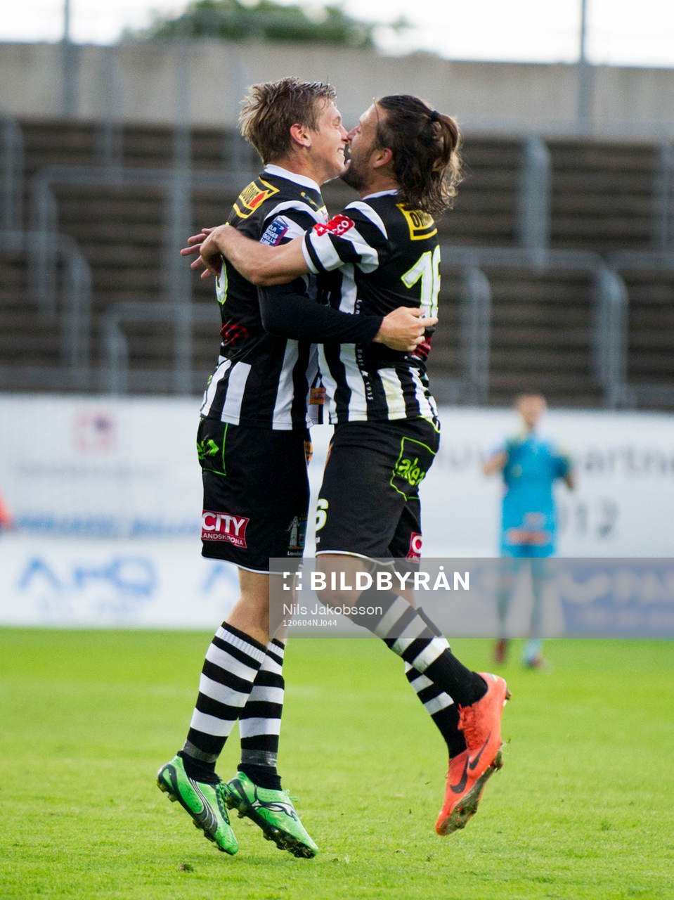  Philip Andersson, Patrik Åström, Landskrona jubel.