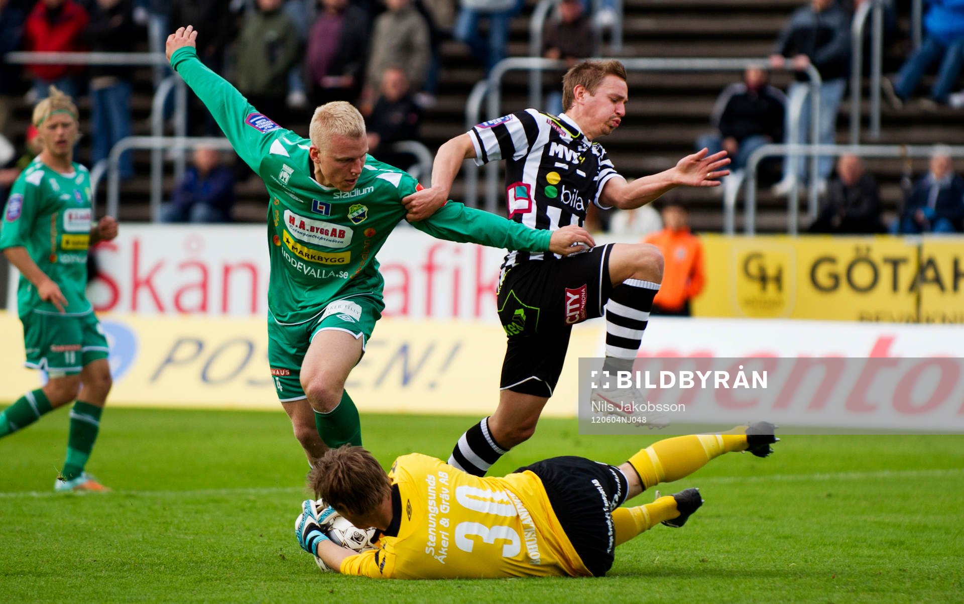 Petter Björlund, Magnus Berglöf, målvakt, Ljungskile,