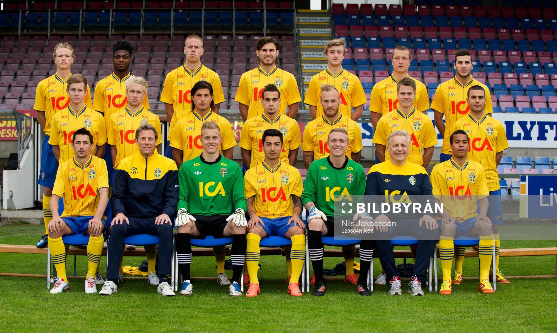 Bakre raden frv; Oscar Hiljemark, Joseph Baffo, Pontus