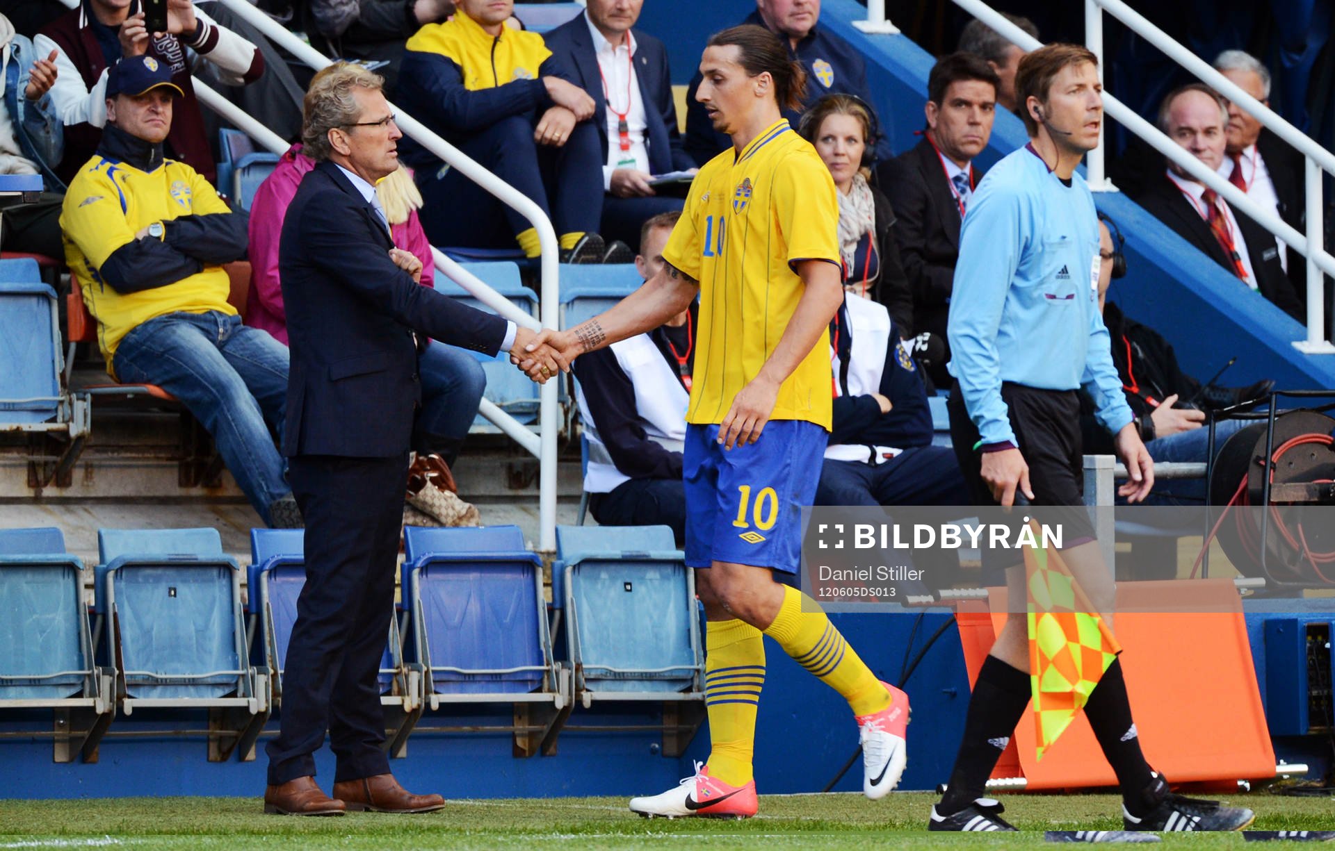 Erik Hamrén, förbundskapten, Zlatan Ibrahimovic, Sverige